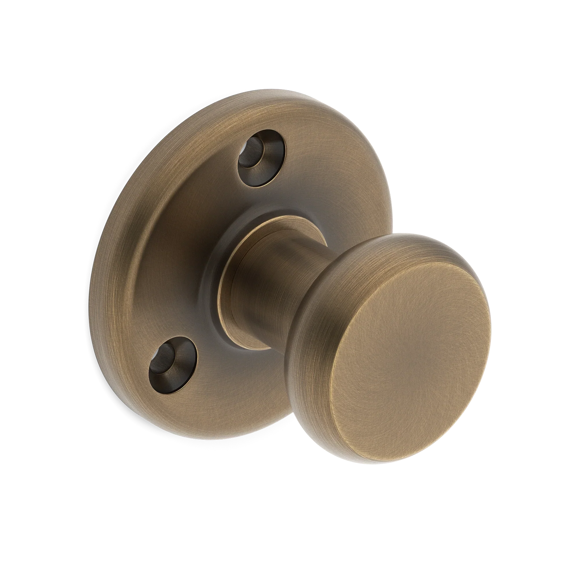 Armac Martin Cotswold Wall Hook in 40mm / Satin Antique Satin Lacquered