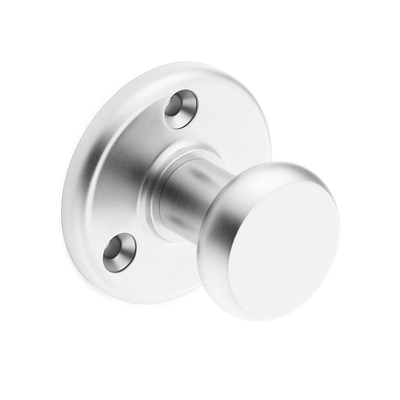 Armac Martin Cotswold Wall Hook in 40mm / Satin Chrome Plate