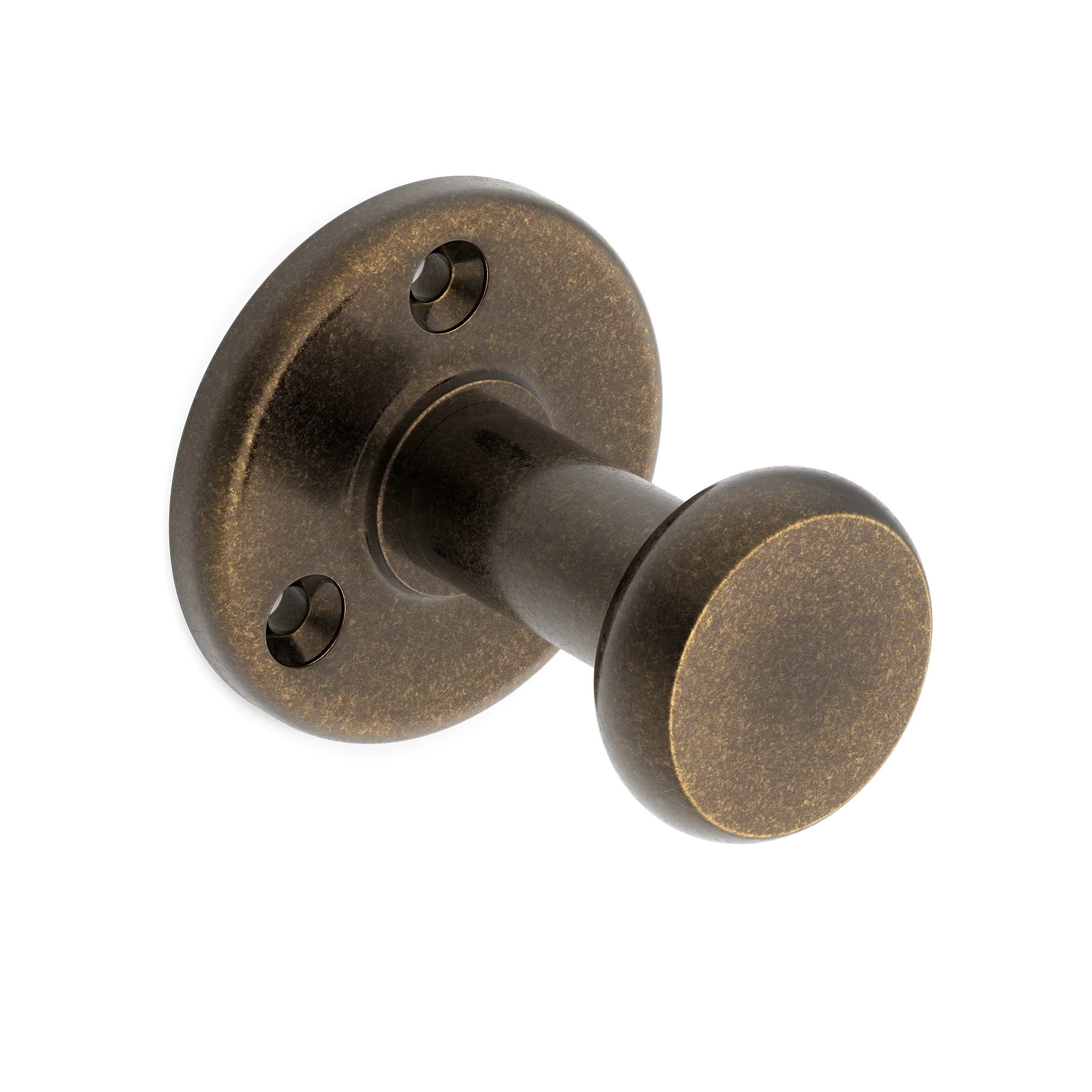 Armac Martin Cotswold Wall Hook in 54mm / Dark Aged Brass