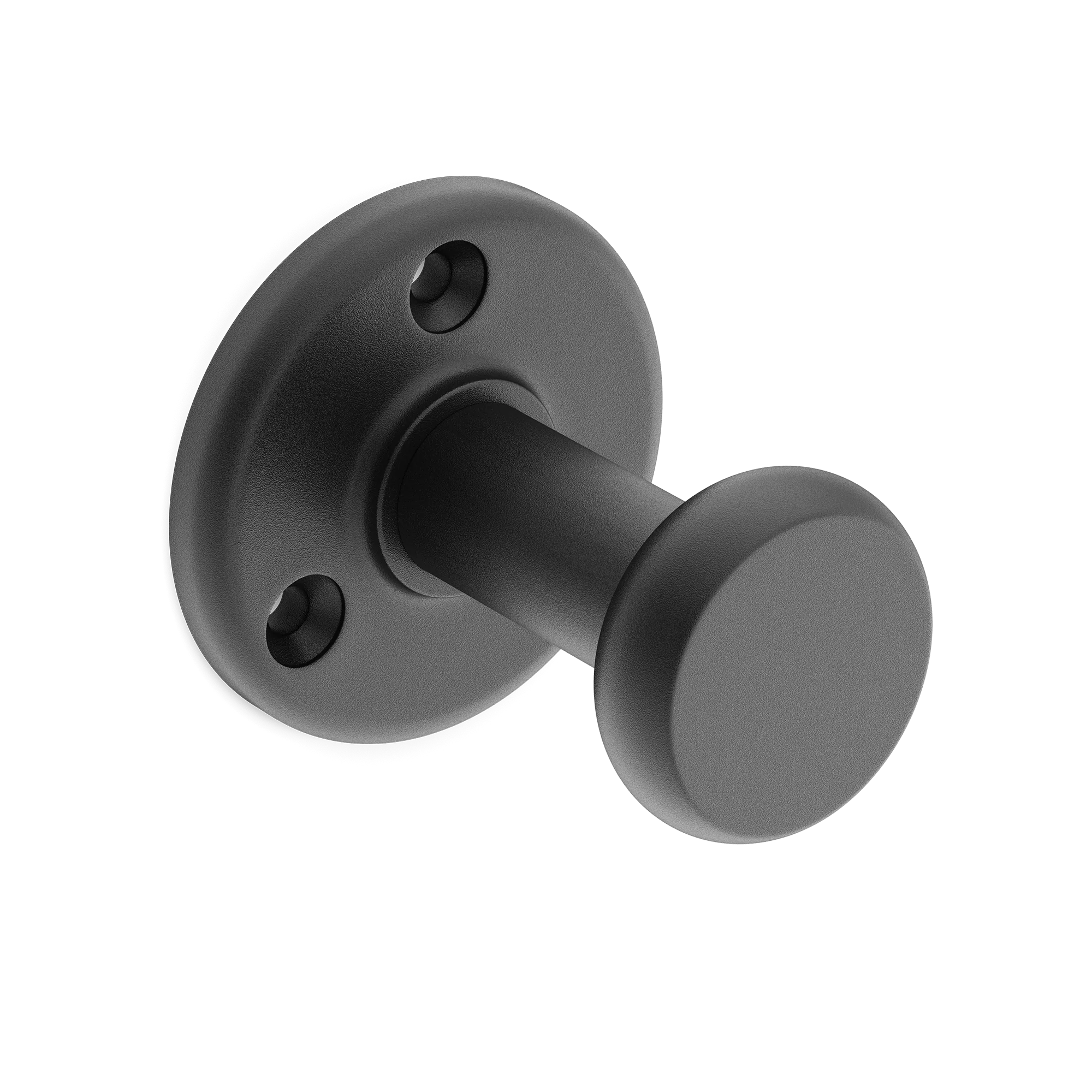 Armac Martin Cotswold Wall Hook in 54mm / Matt Black Lacquered