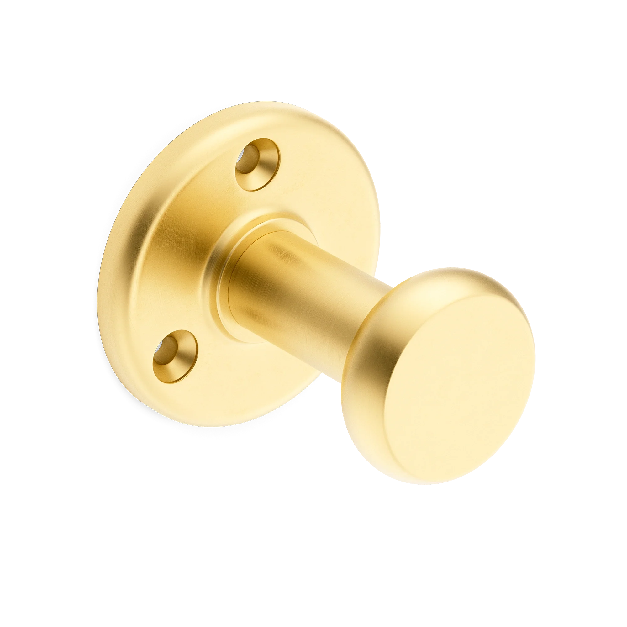 Armac Martin Cotswold Wall Hook in 54mm / Satin Brass Satin Lacquered