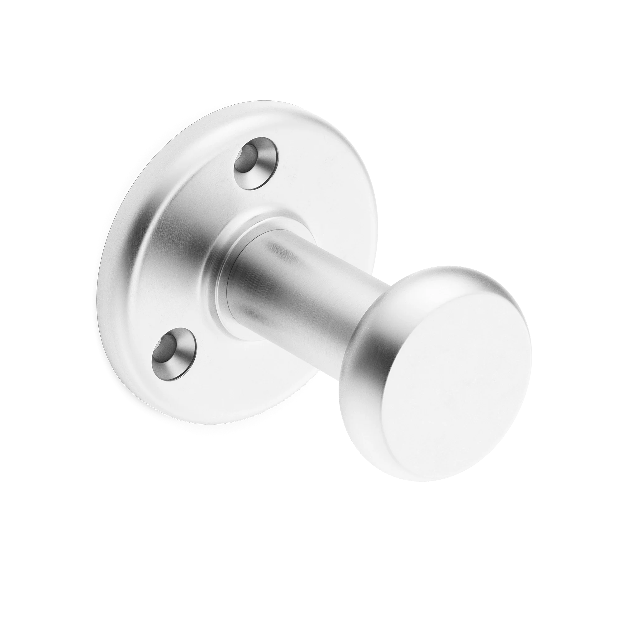 Armac Martin Cotswold Wall Hook in 54mm / Satin Chrome Plate
