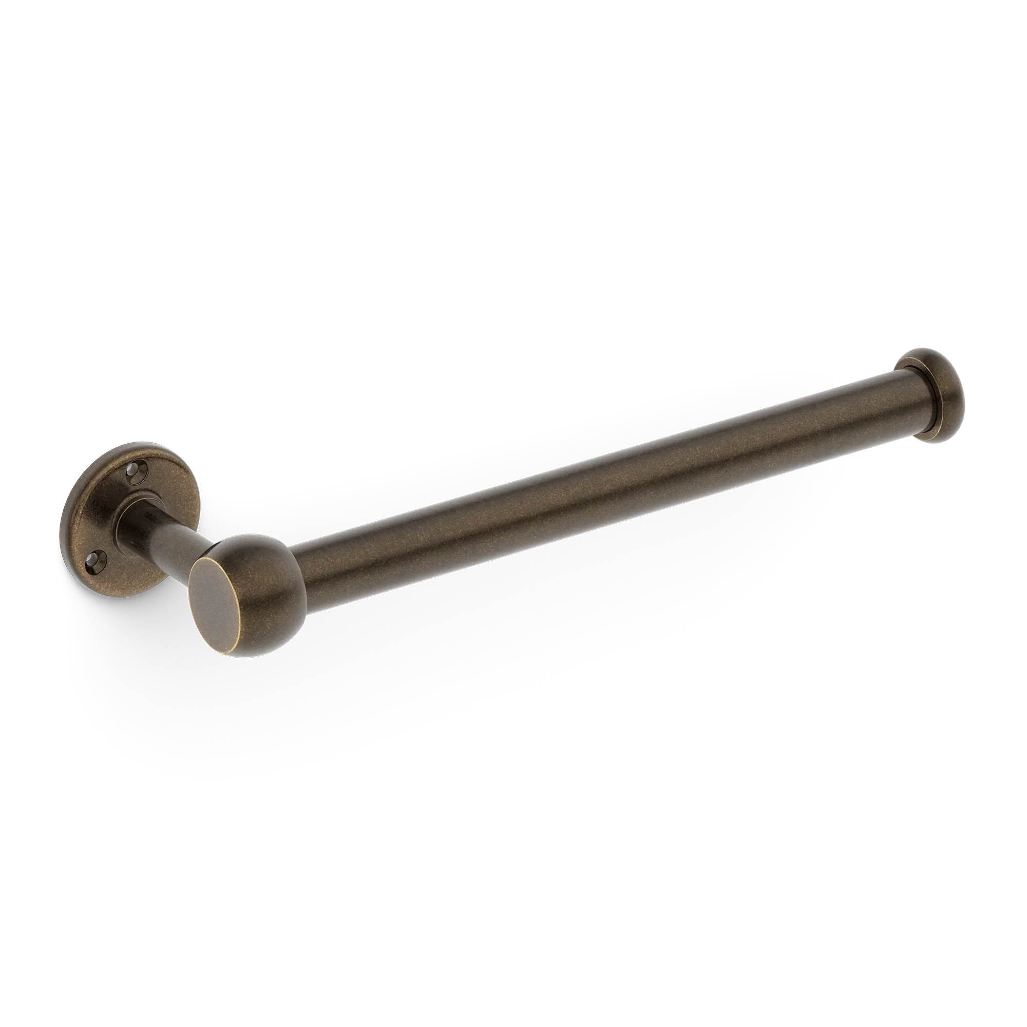 Armac Martin Cotswold Hand Towel Rail in 301mm / Dark Aged Brass