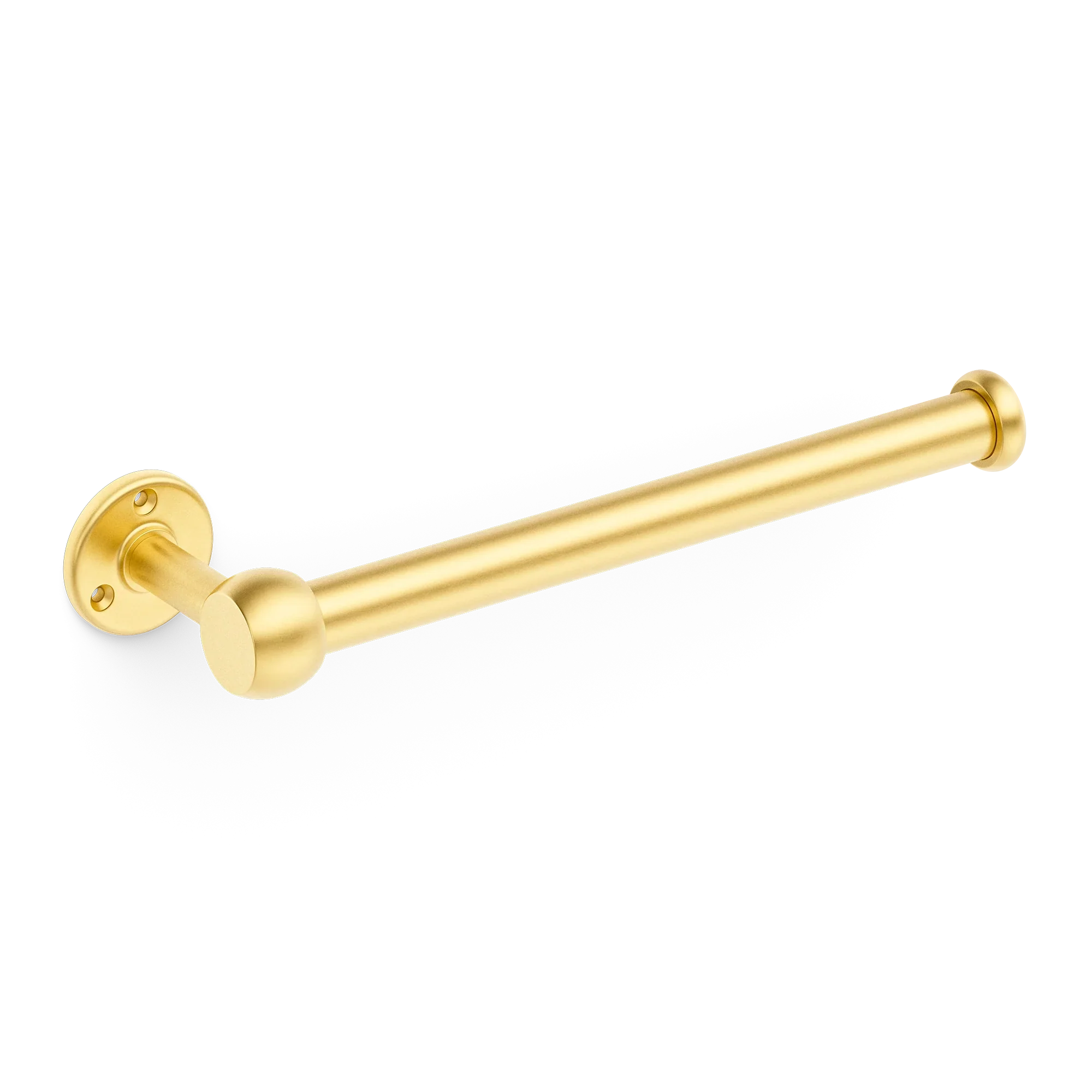 Armac Martin Cotswold Hand Towel Rail in 301mm / Satin Brass Lacquered