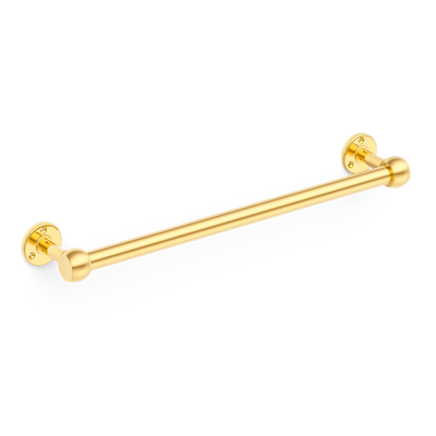 Armac Martin Cotswold Kitchen Towel Rail in 500mm / Polished Brass Lacquered