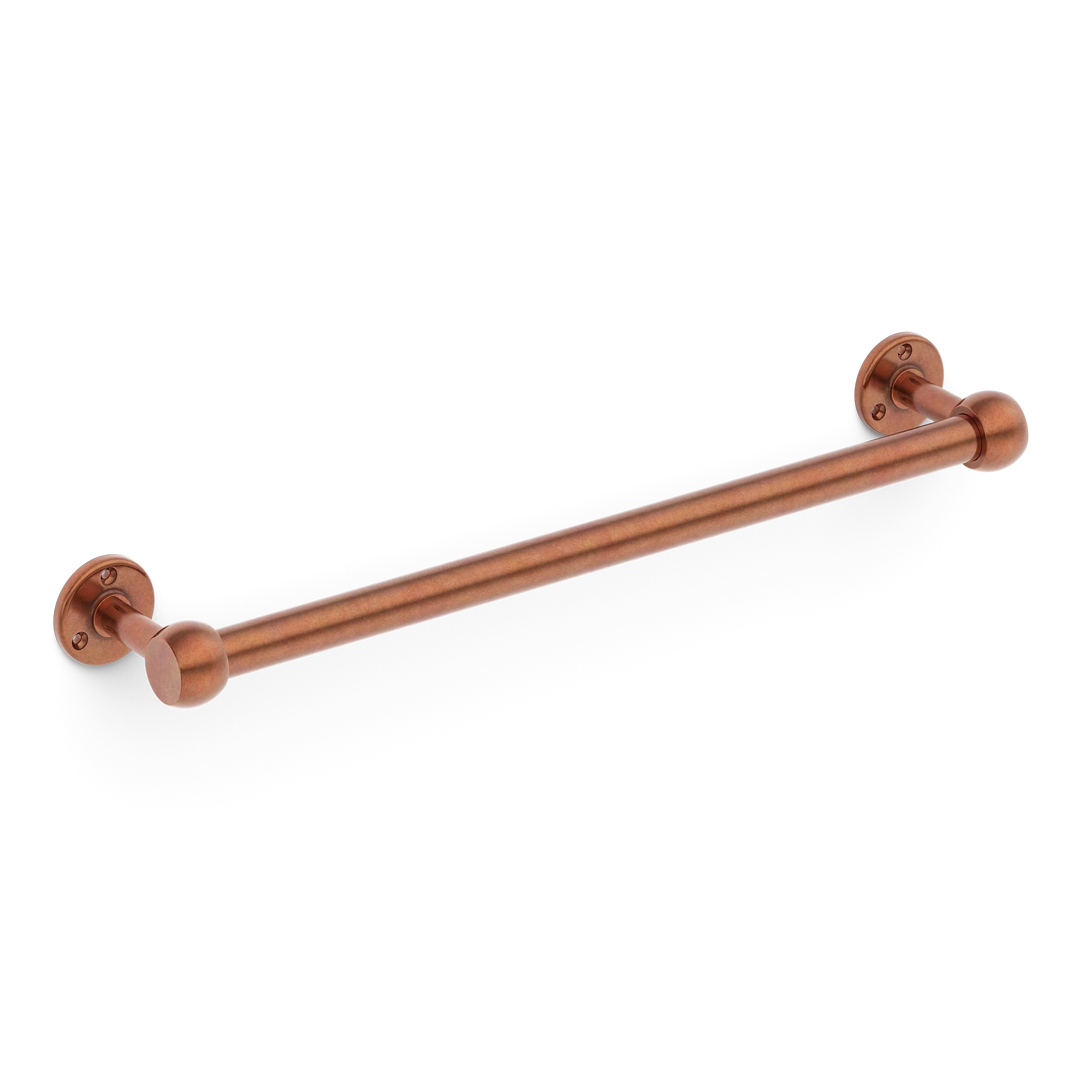 Armac Martin Cotswold Slim Kitchen Towel Rail in 500mm / Aged Copper