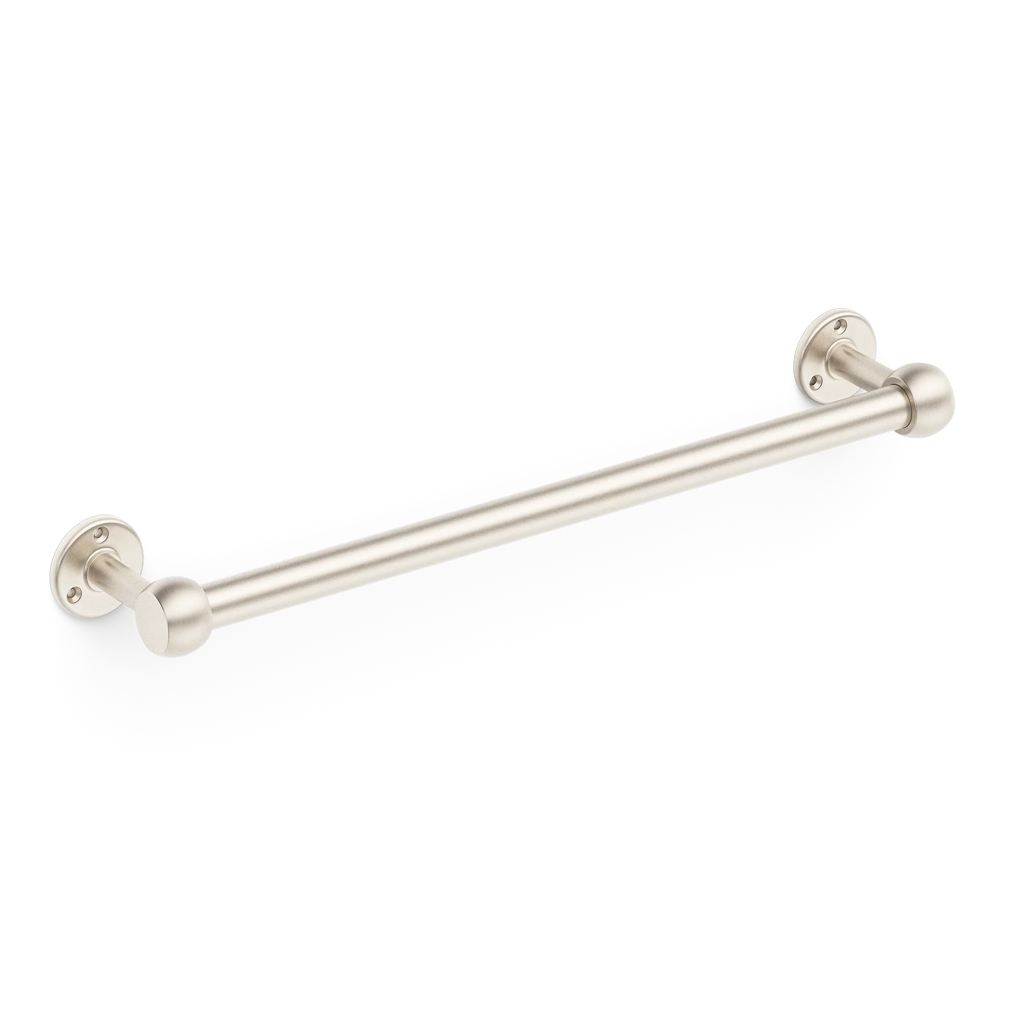 Armac Martin Cotswold Slim Kitchen Towel Rail in 500mm / Satin Nickel Plate