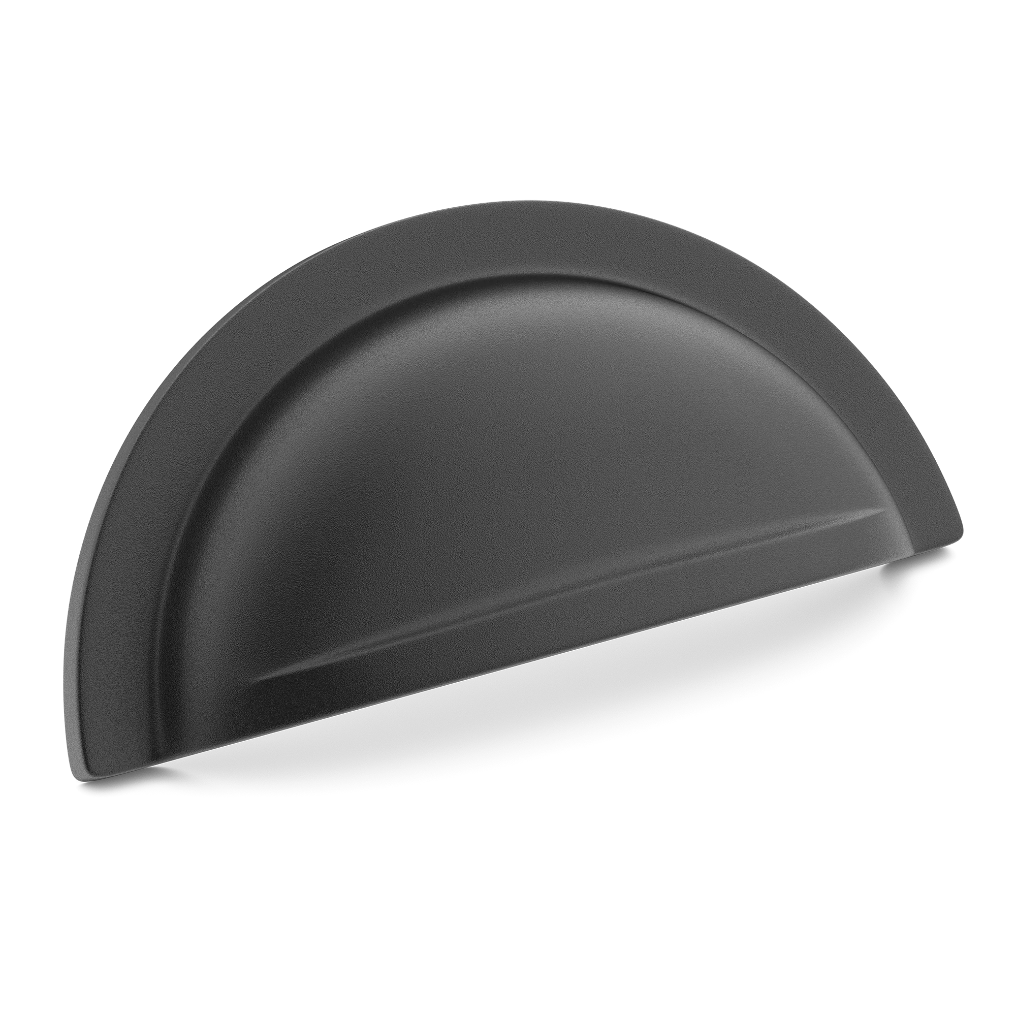 Armac Martin Cotswold Cup Pull in 92mm / Matt Black Lacquered