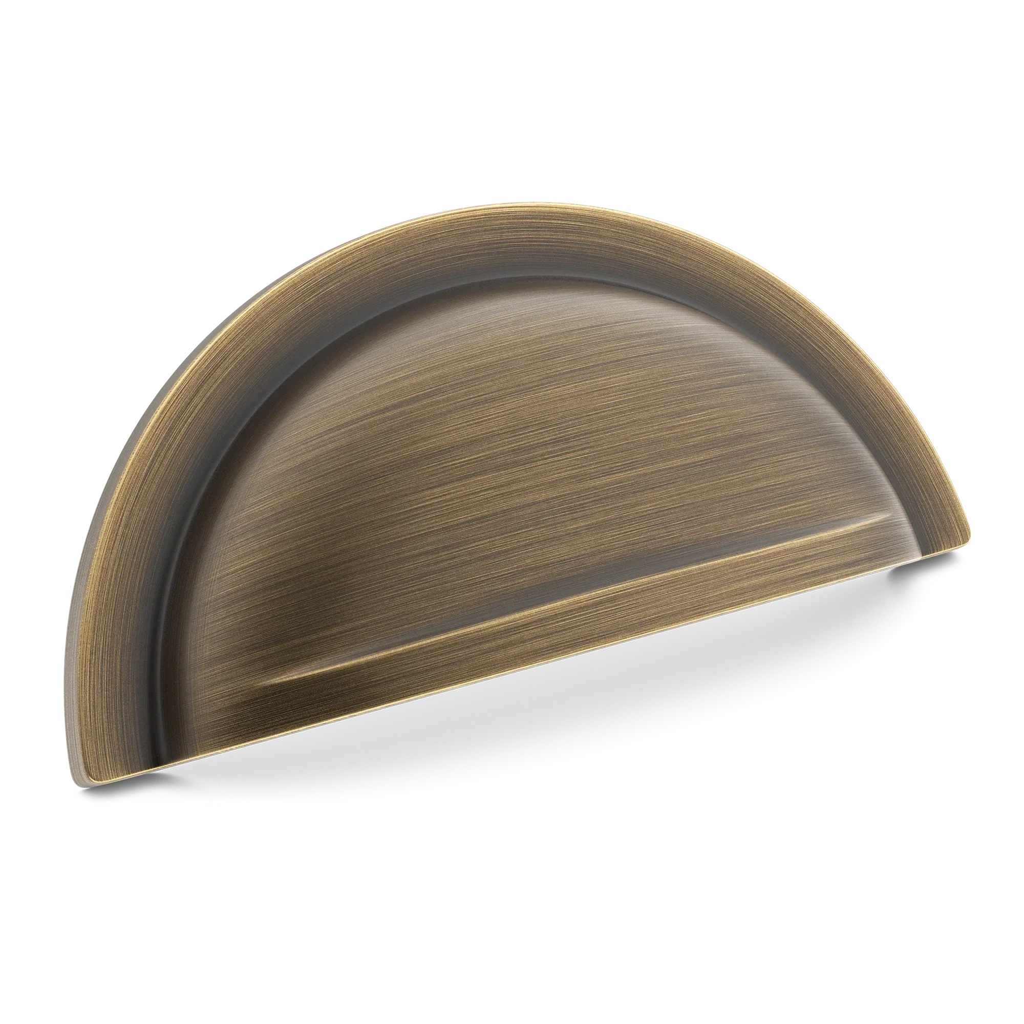 Armac Martin Cotswold Cup Pull in 92mm / Satin Antique Satin Lacquered
