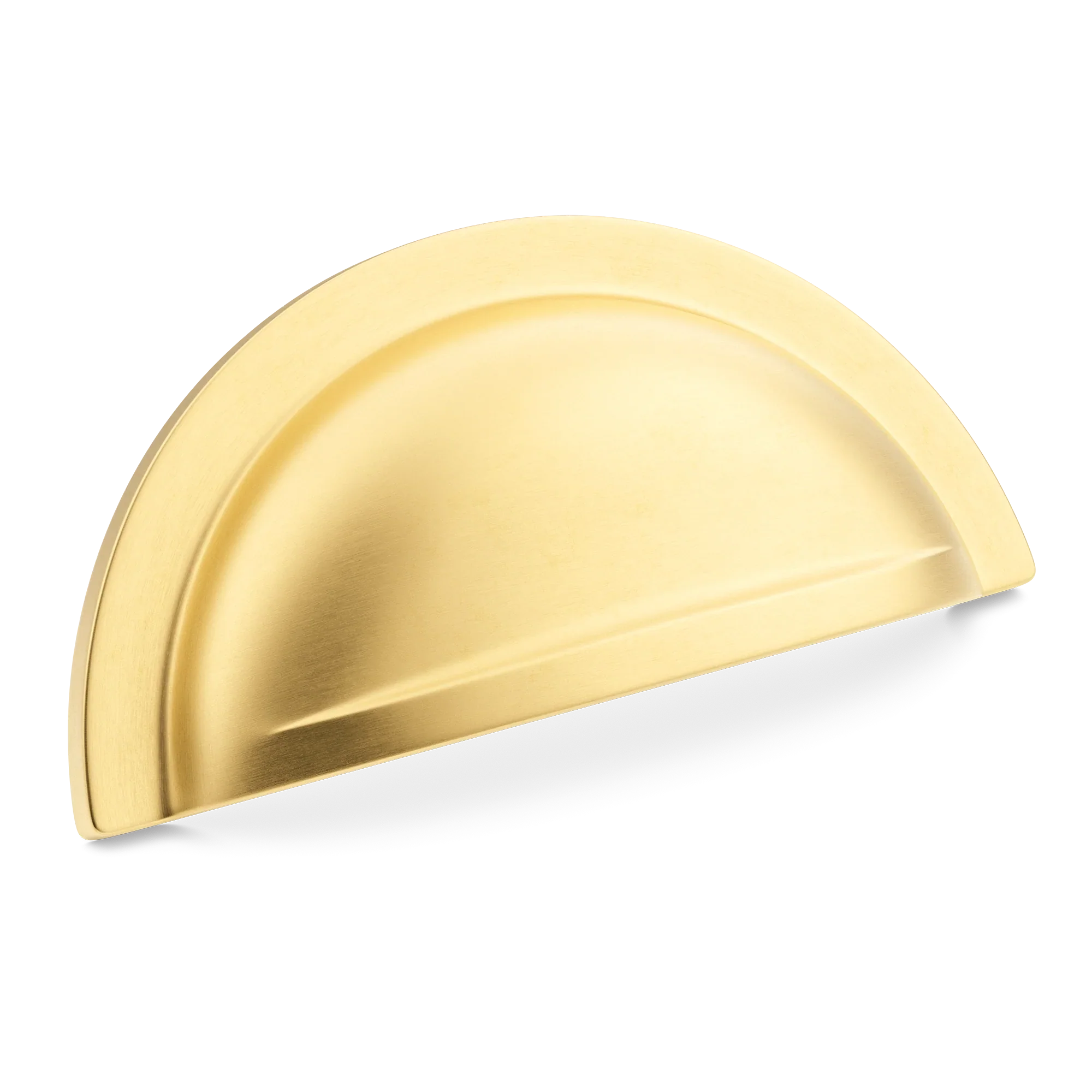 Armac Martin Cotswold Cup Pull in 92mm / Satin Brass Satin Lacquered