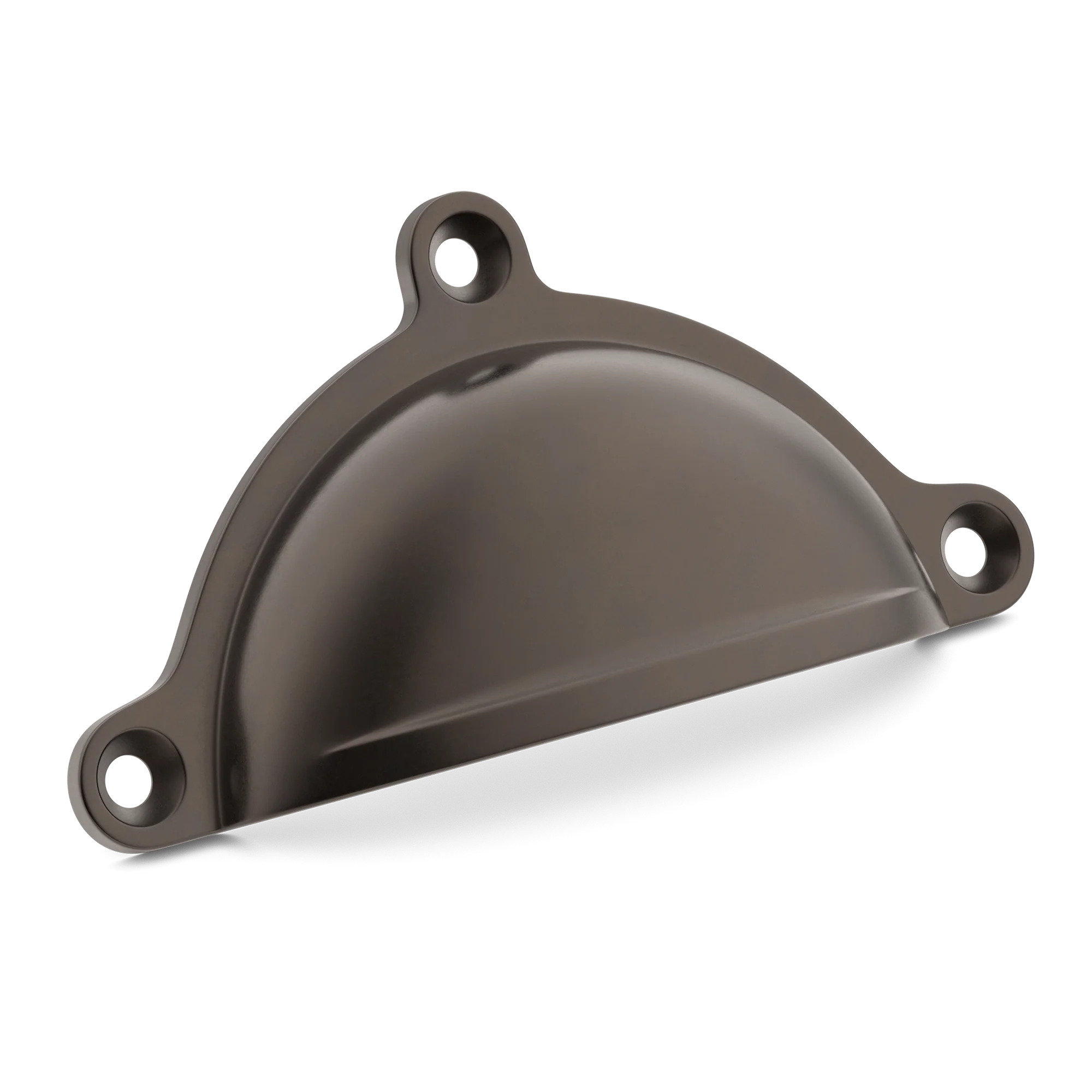 Armac Martin Cotswold Drawer Cup Pull in 98mm / Dark Bronze