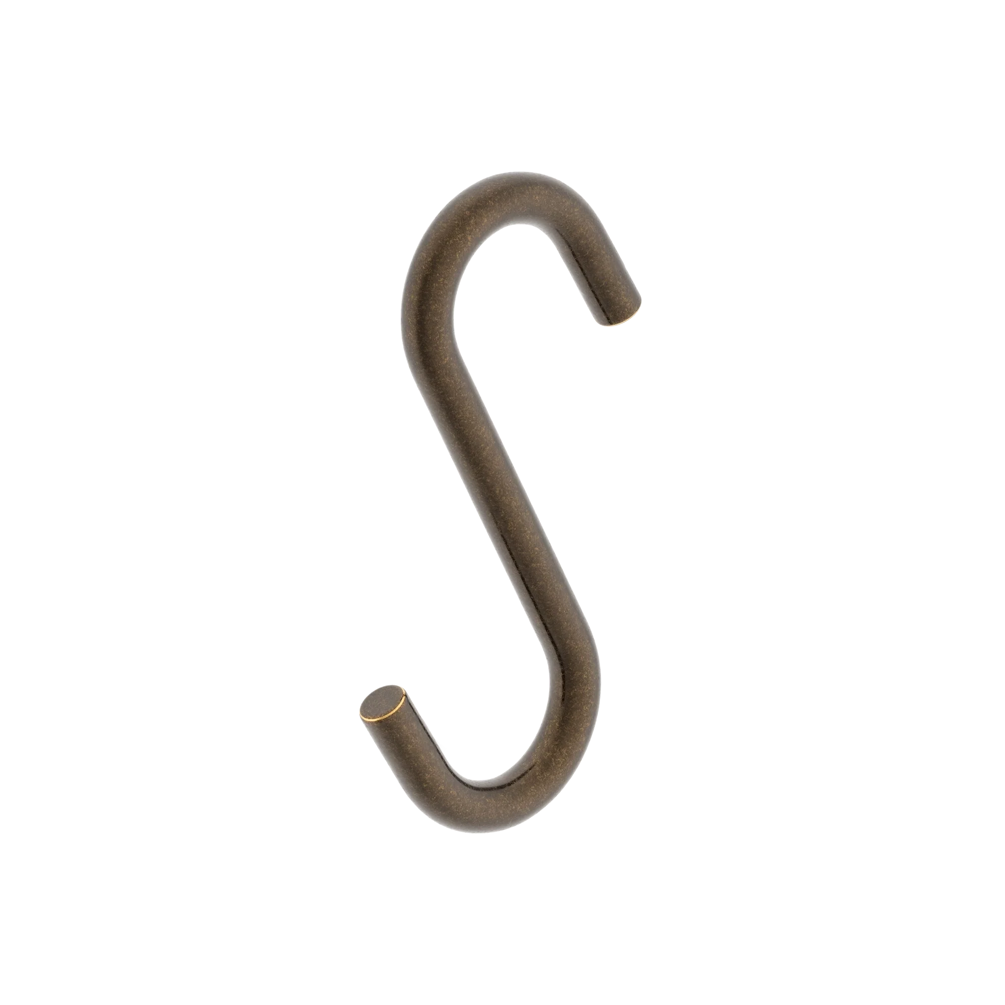 Armac Martin Cotswold Slim S Hook in Dark Aged Brass