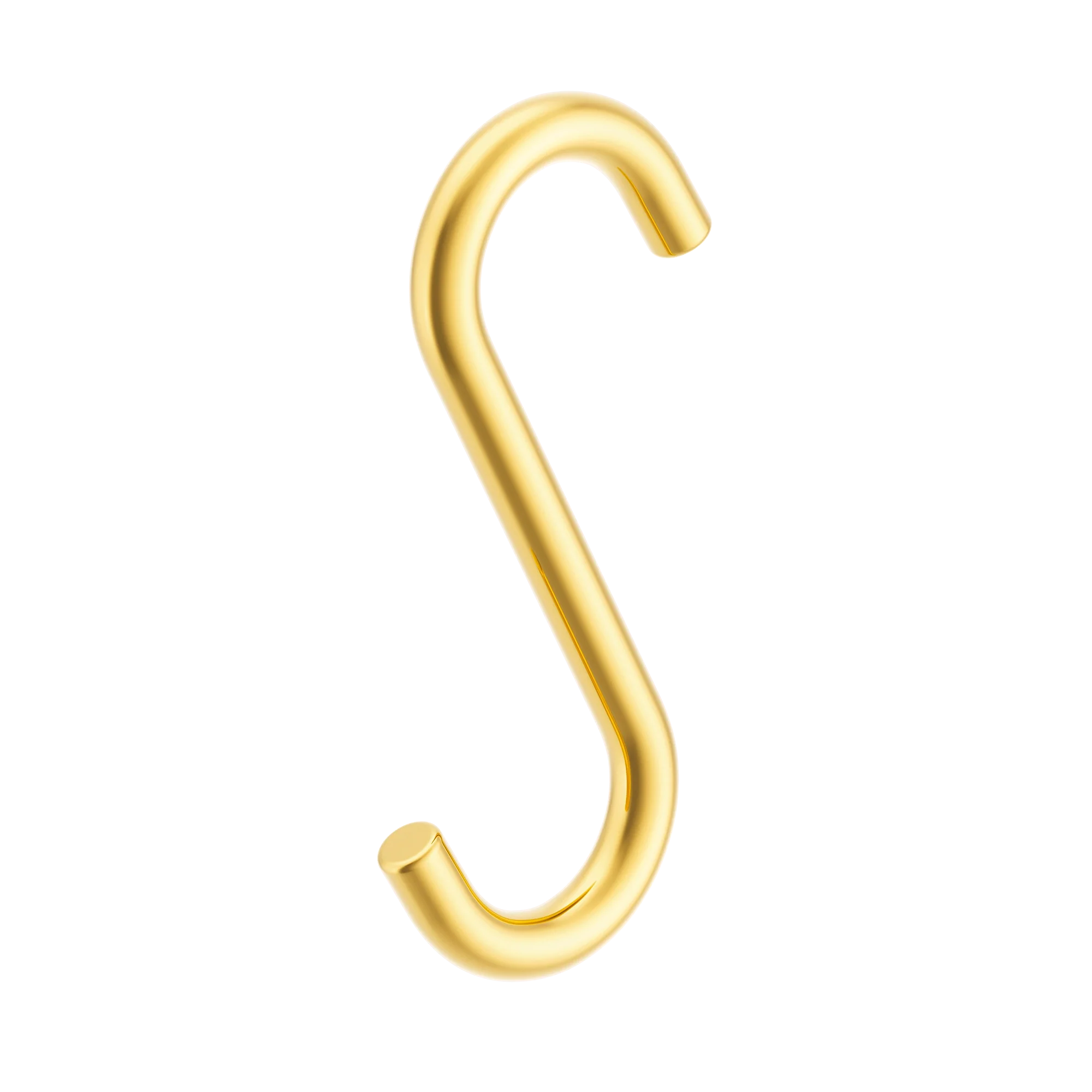 Armac Martin Cotswold S Hook in Polished Brass Lacquered