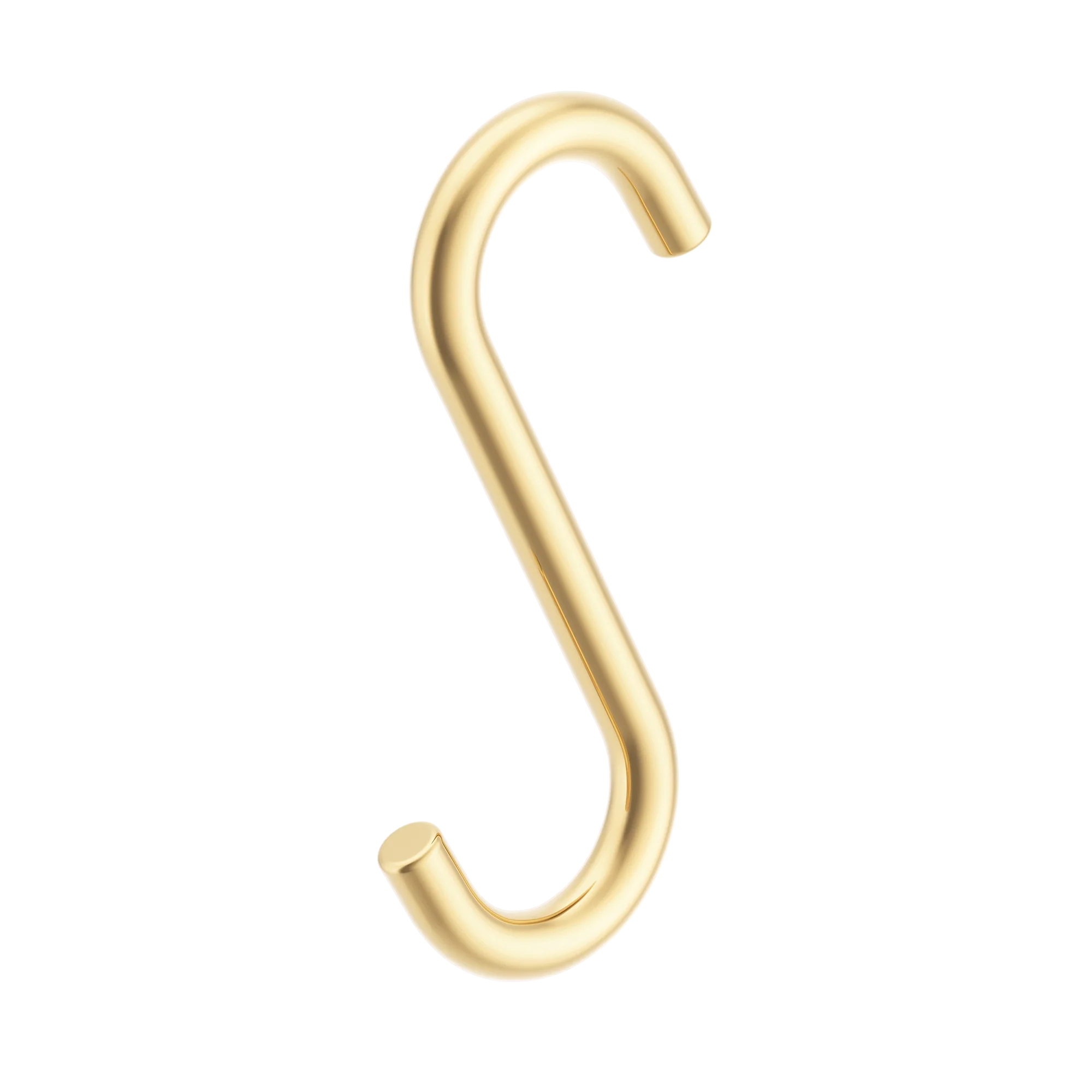 Armac Martin Cotswold S Hook in Polished Brass Unlacquered