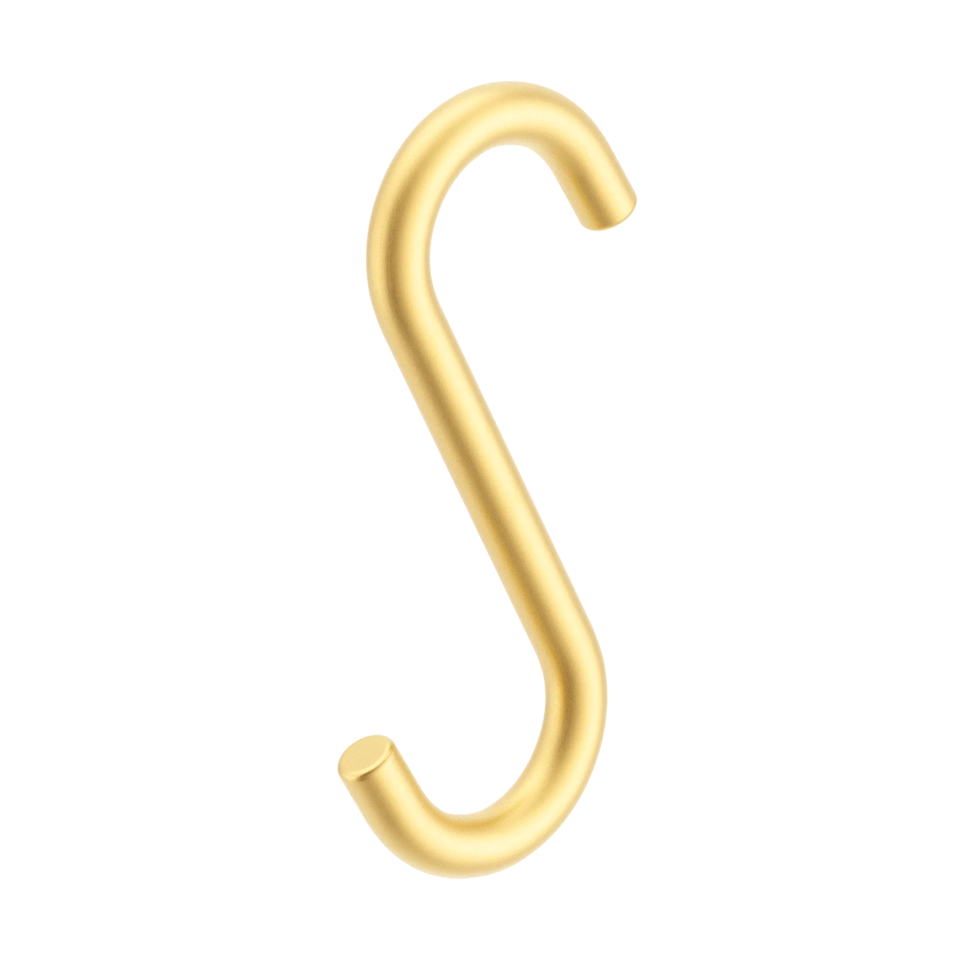 Armac Martin Cotswold S Hook in Satin Brass Lacquered