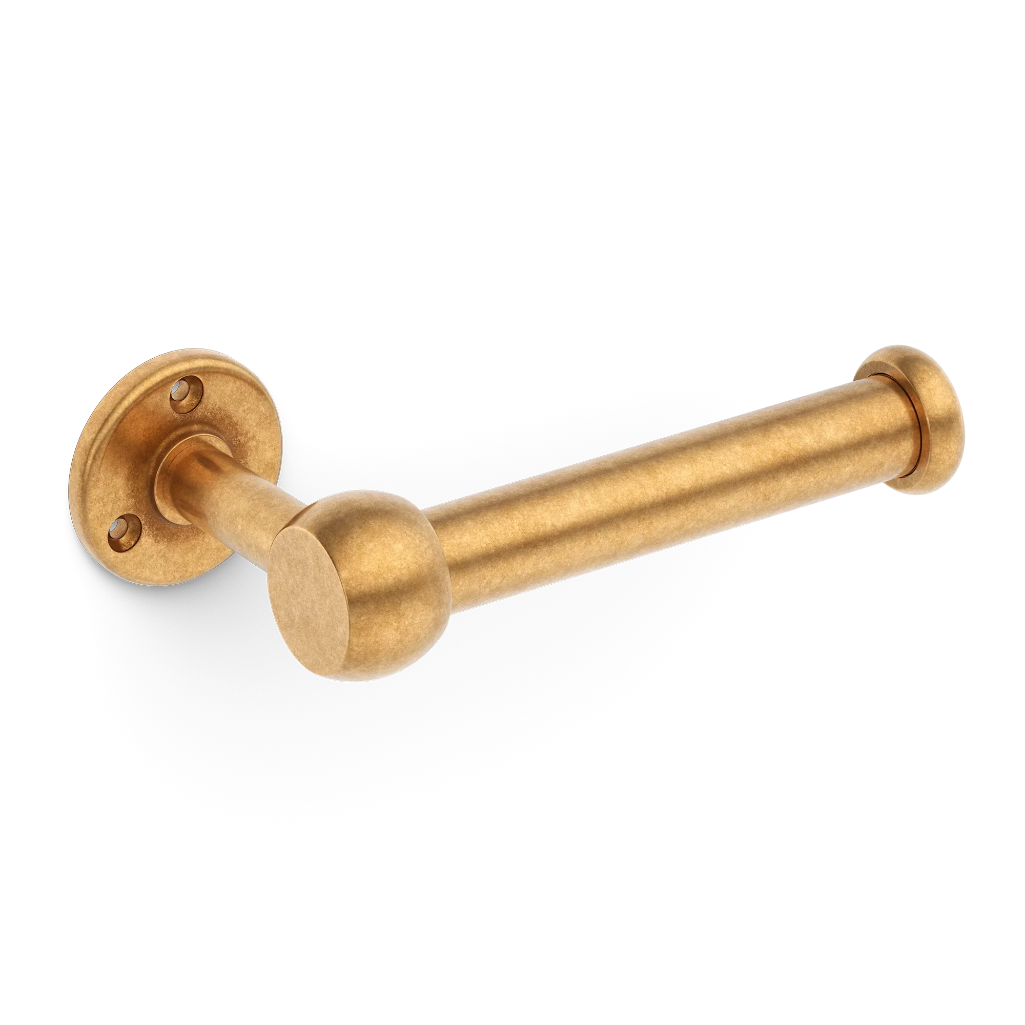 Armac Martin Cotswold Toilet Roll Holder in 171mm / Burnished Brass