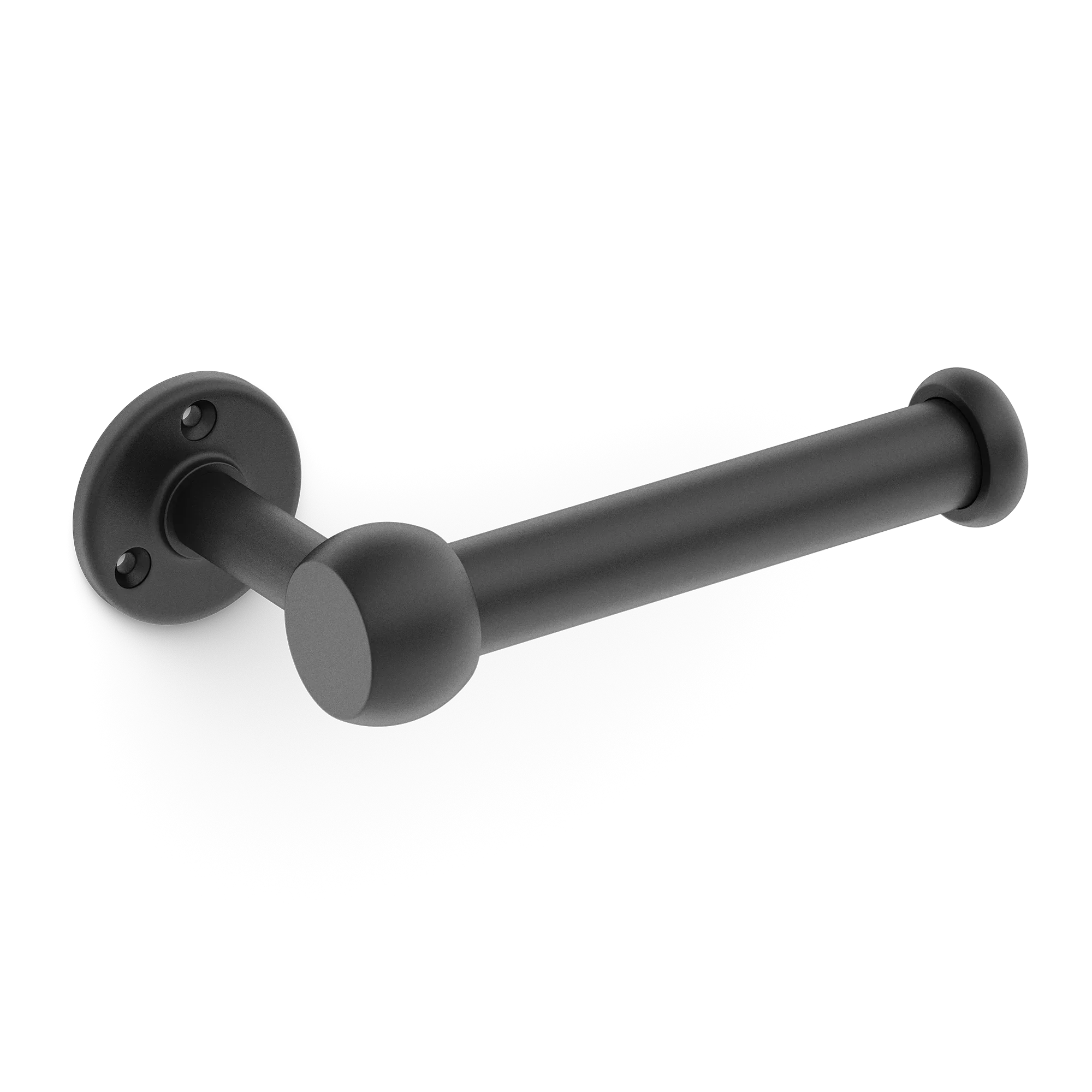 Armac Martin Cotswold Toilet Roll Holder in 171mm / Matt Black Lacquered