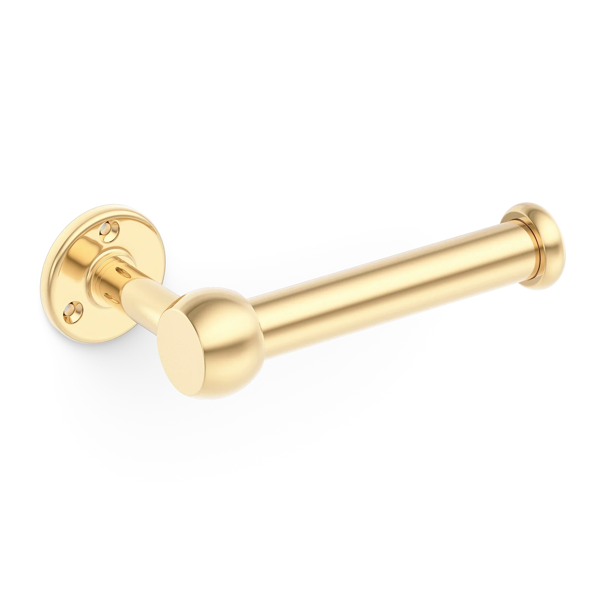 Armac Martin Cotswold Toilet Roll Holder in 171mm / Polished Brass Unlacquered