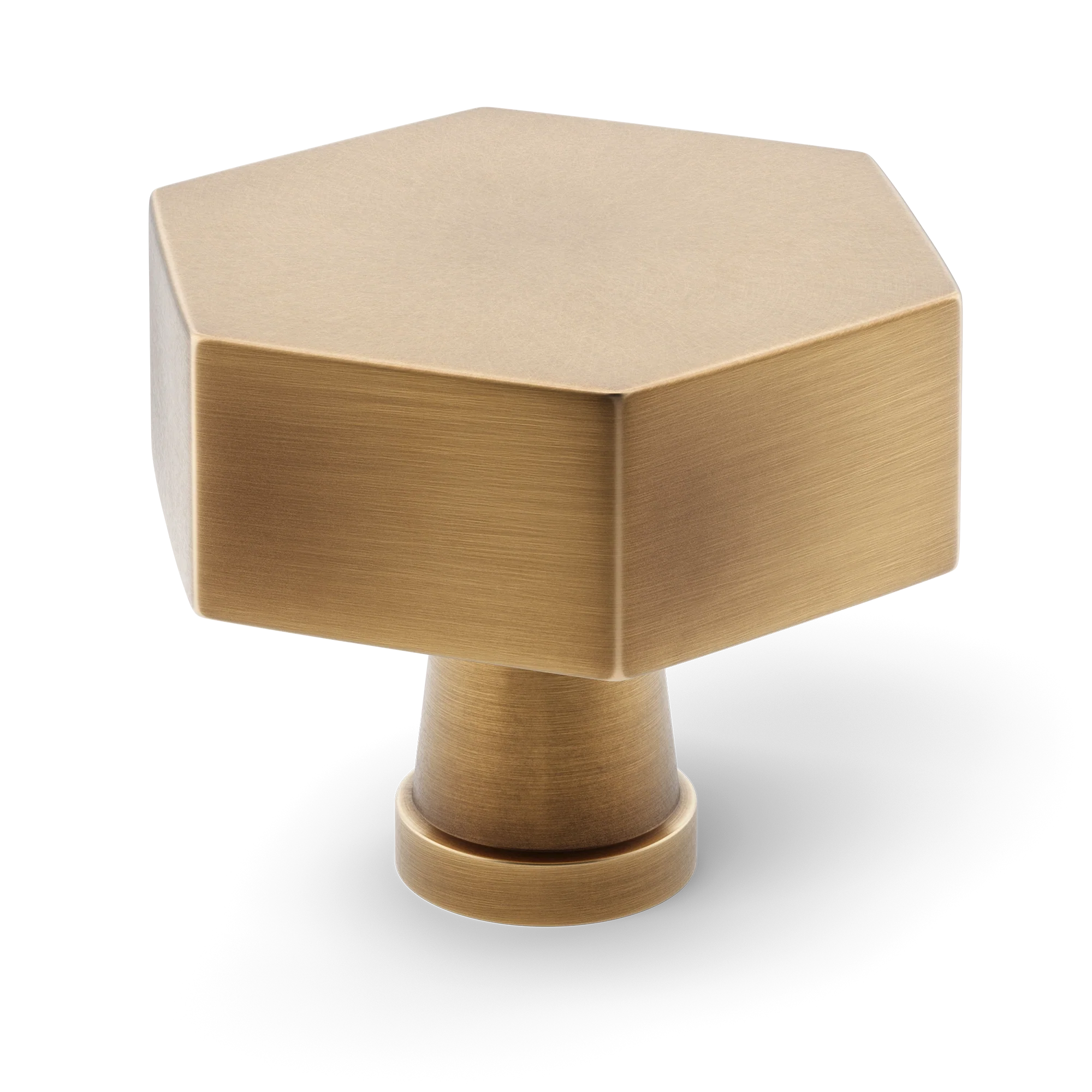 Armac Martin Crossways Cabinet Knob in 32mm / Fine English Antique