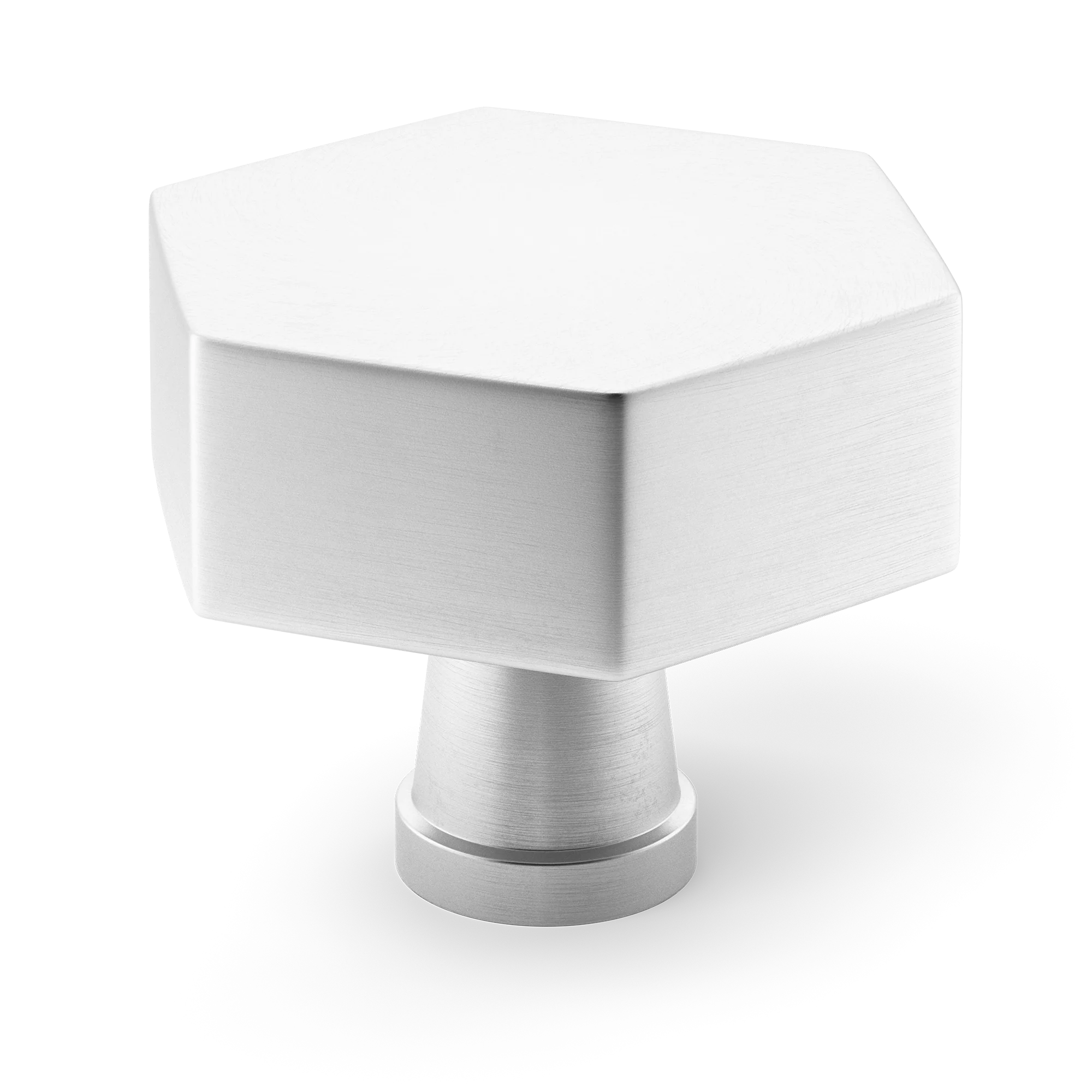 Armac Martin Crossways Cabinet Knob in 32mm / Satin Chrome Plate