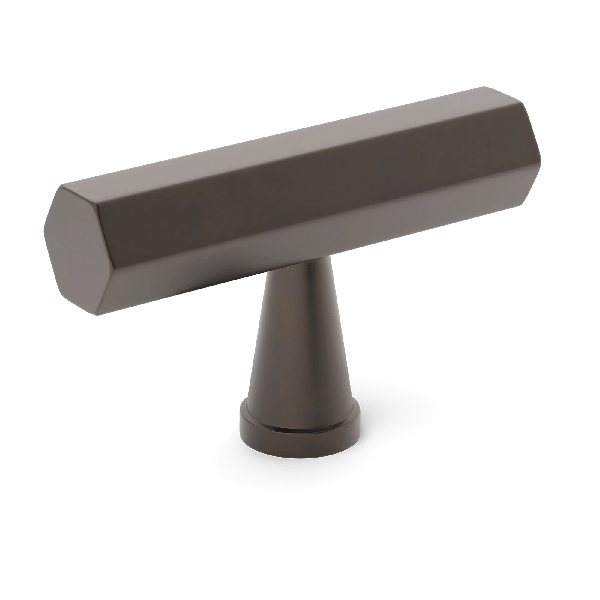 Armac Martin Crossways T-bar Handle in 55mm / Dark Bronze