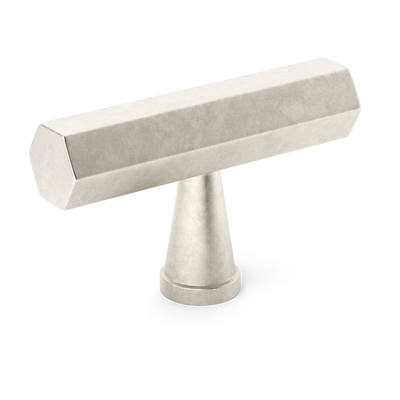 Armac Martin Crossways T-bar Handle in 55mm / Barrelled Nickel Plate