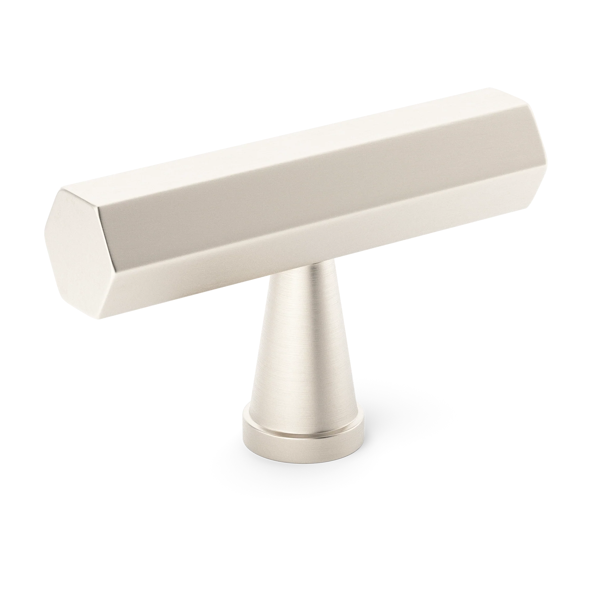 Armac Martin Crossways T-bar Handle in 55mm / Satin Nickel Plate