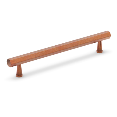 Armac Martin Crossways Cabinet Handle in 64mm / Aged Copper