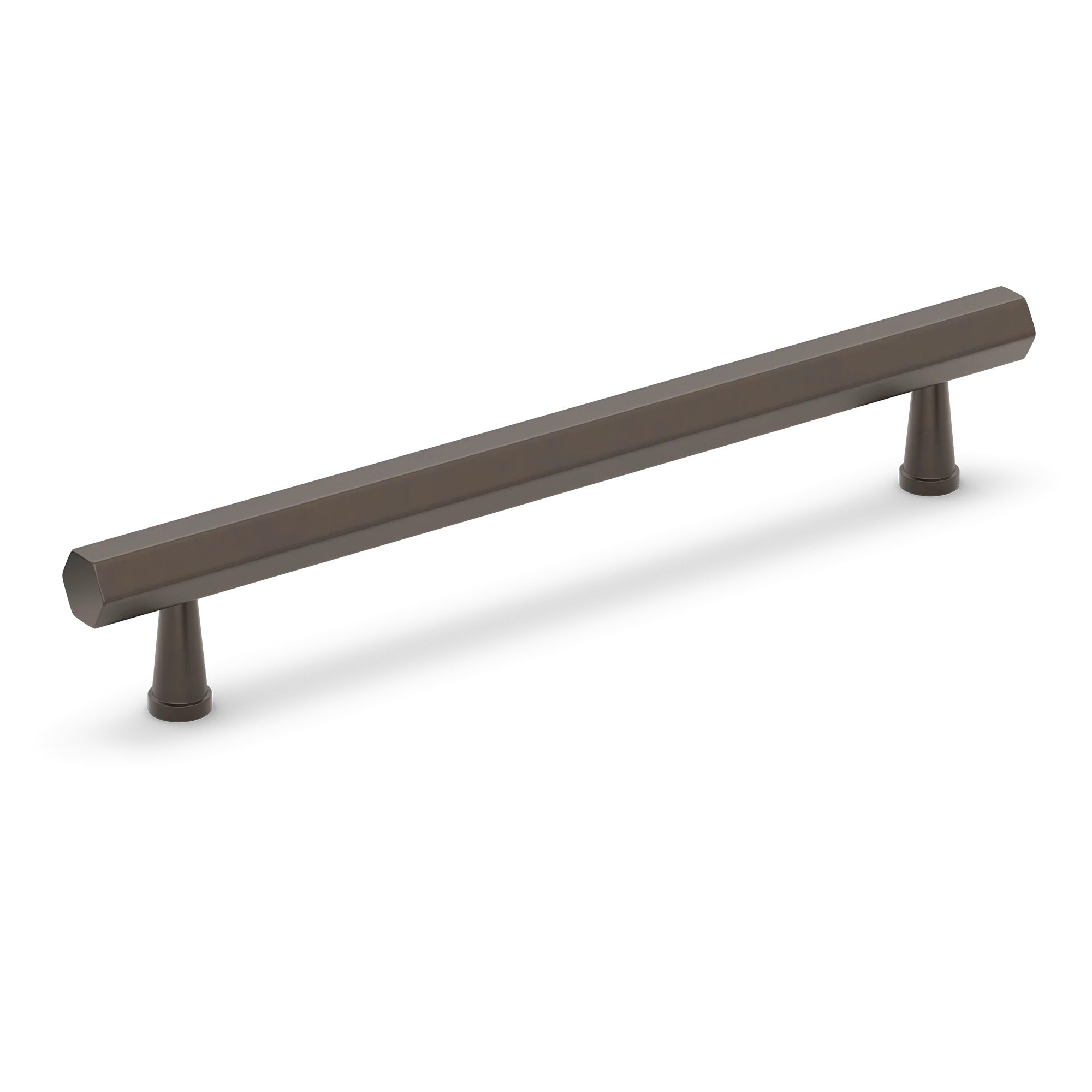 Armac Martin Crossways Cabinet Handle in 64mm / Dark Bronze