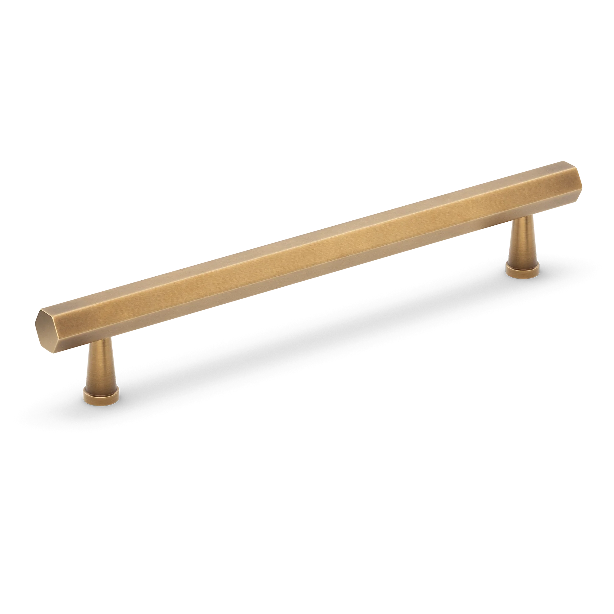 Armac Martin Crossways Cabinet Handle in 64mm / Fine English Antique