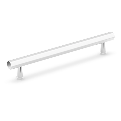 Armac Martin Crossways Cabinet Handle in 64mm / Polished Chrome Plate