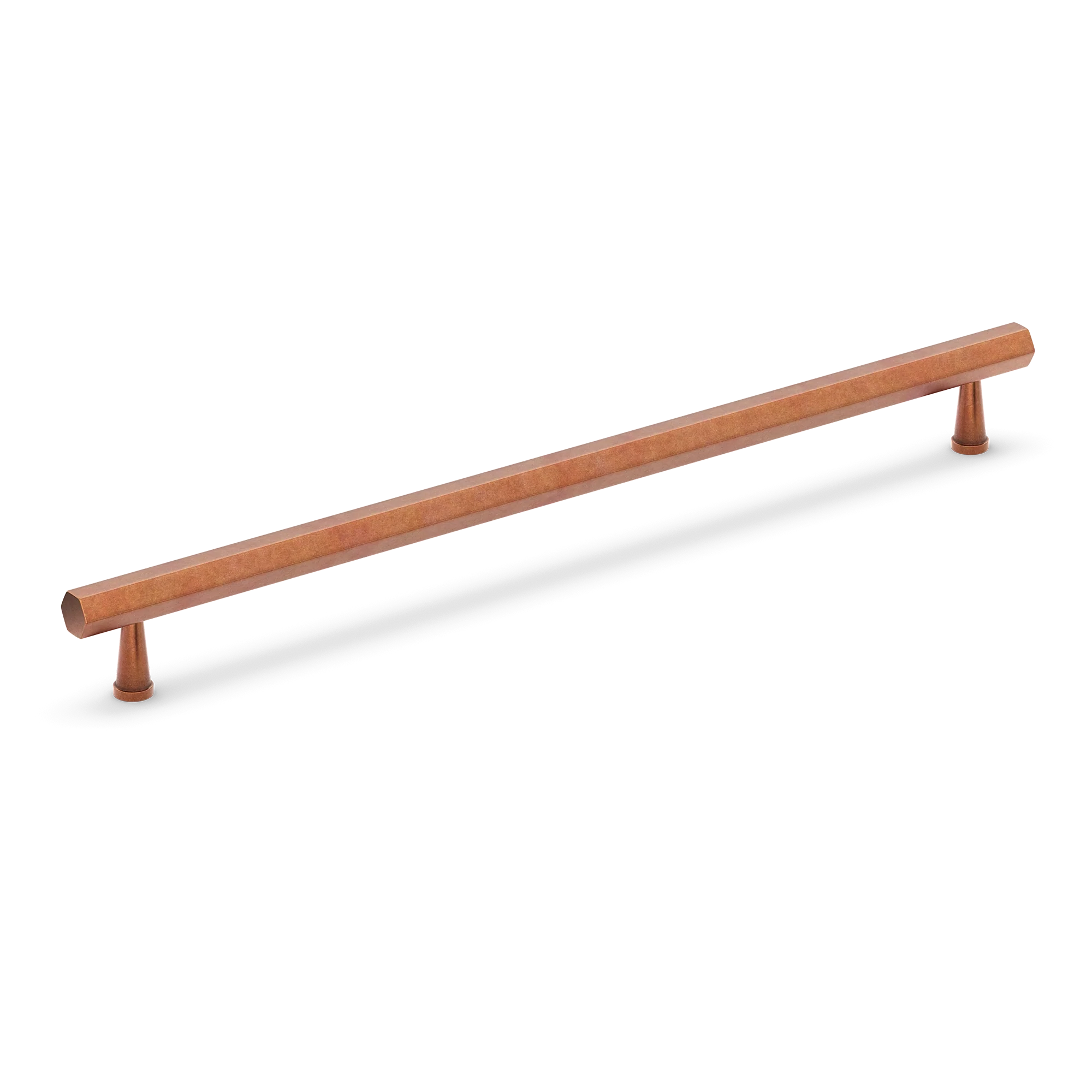 Armac Martin Crossways Appliance Pull in 384mm / Aged Copper