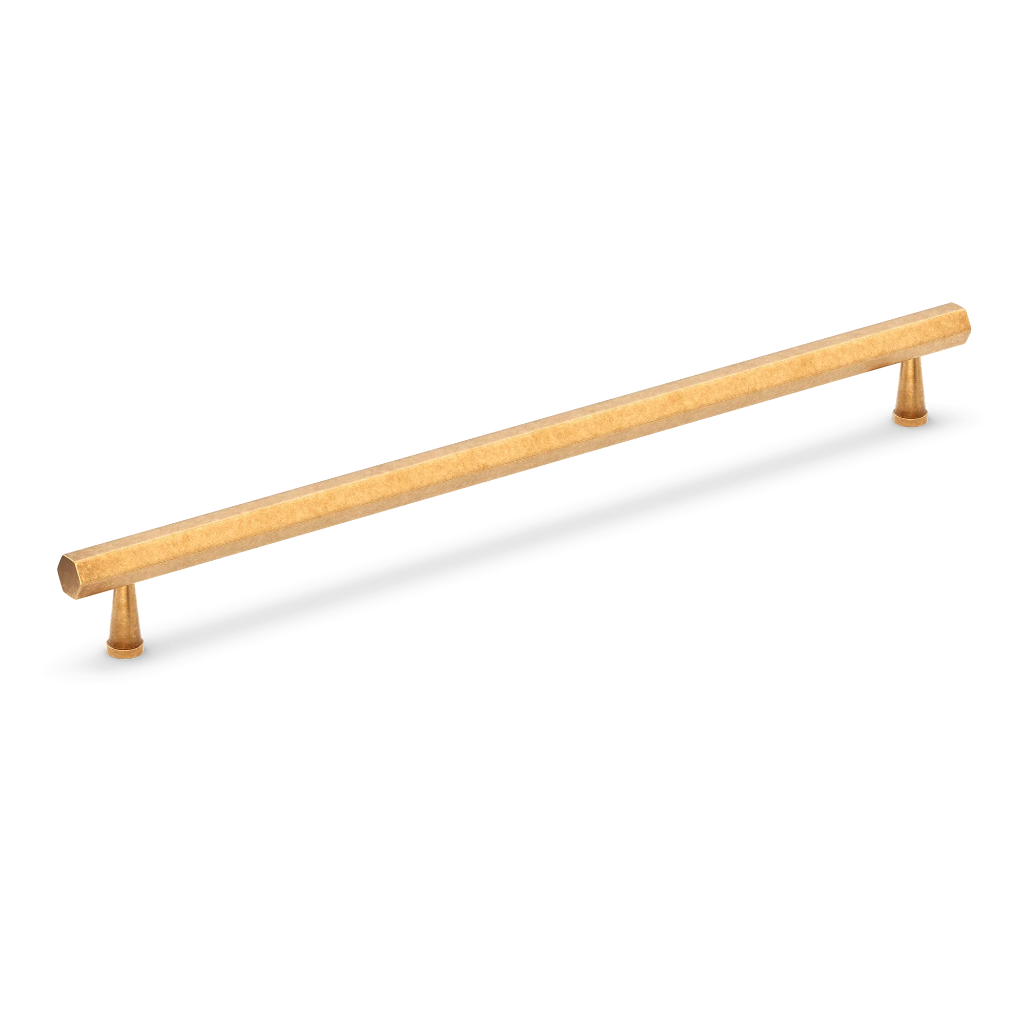 Armac Martin Crossways Appliance Pull in 384mm / Burnished Brass