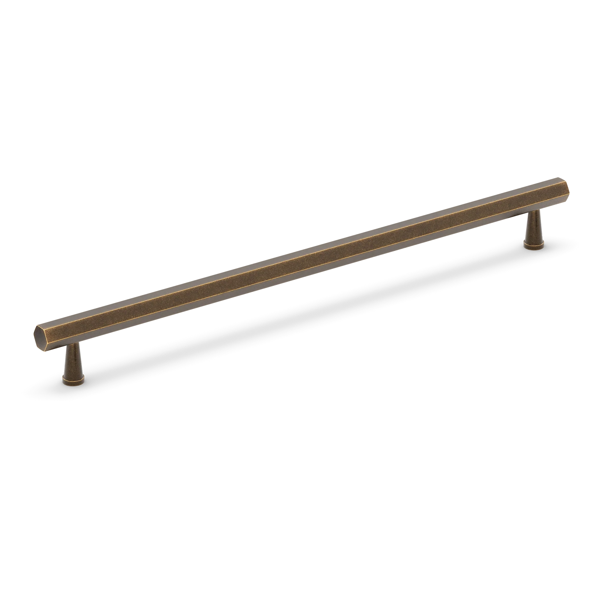 Armac Martin Crossways Appliance Pull in 384mm / Dark Aged Brass