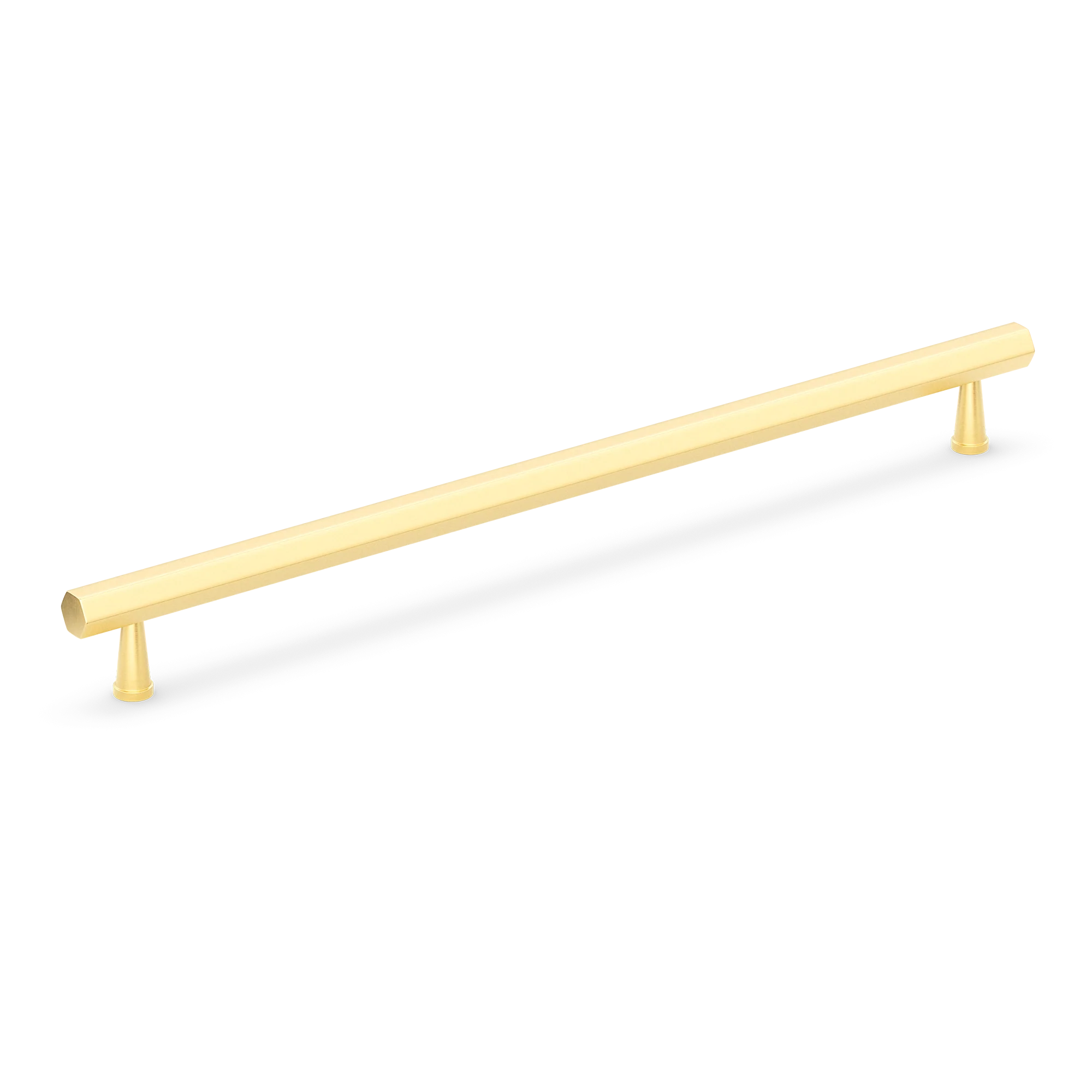 Armac Martin Crossways Appliance Pull in 384mm / Satin Brass Satin Lacquered