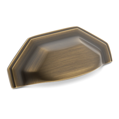 Armac Martin Crossways Cup Pull in 104mm / Satin Antique Satin Lacquered