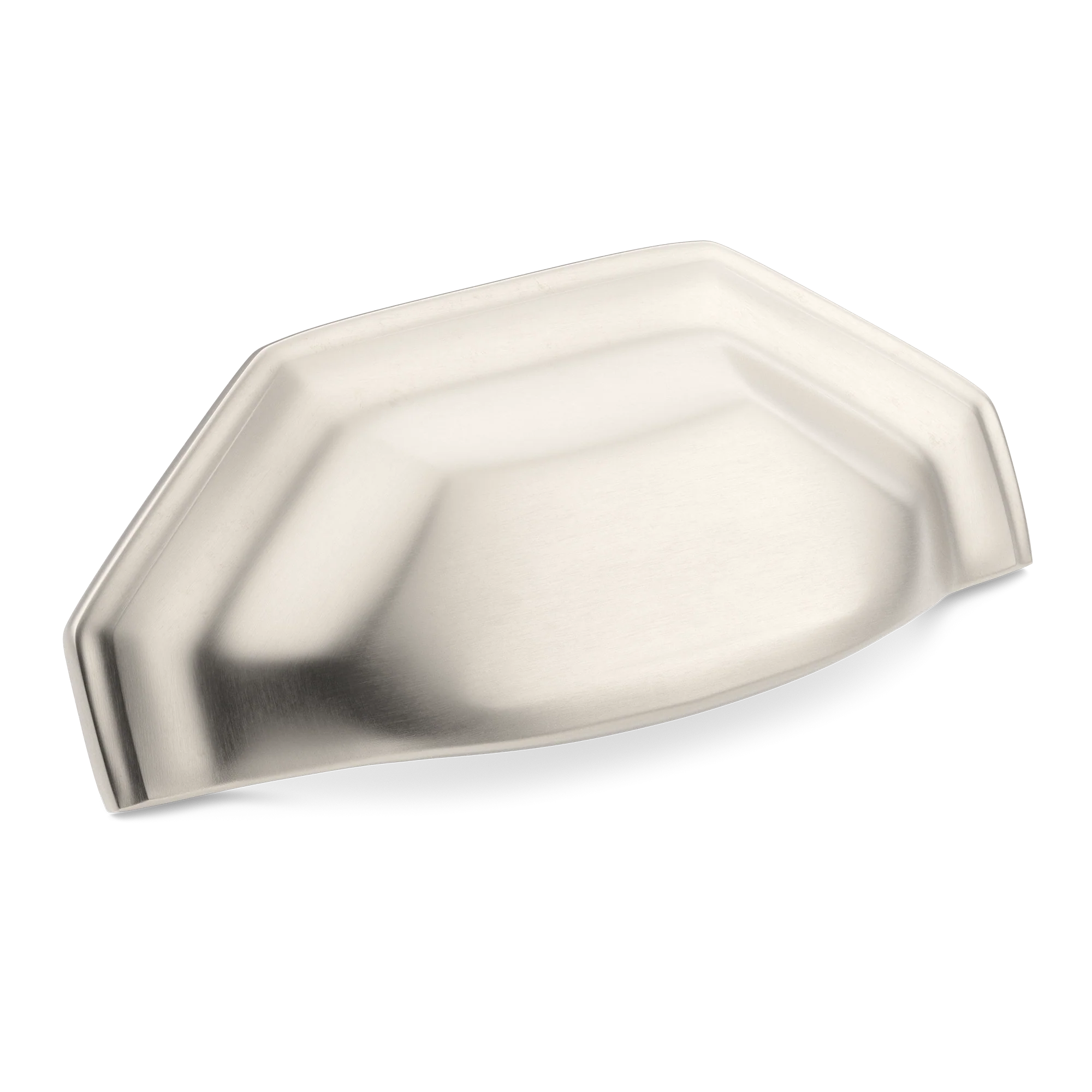 Armac Martin Crossways Cup Pull in 104mm / Satin Nickel Plate