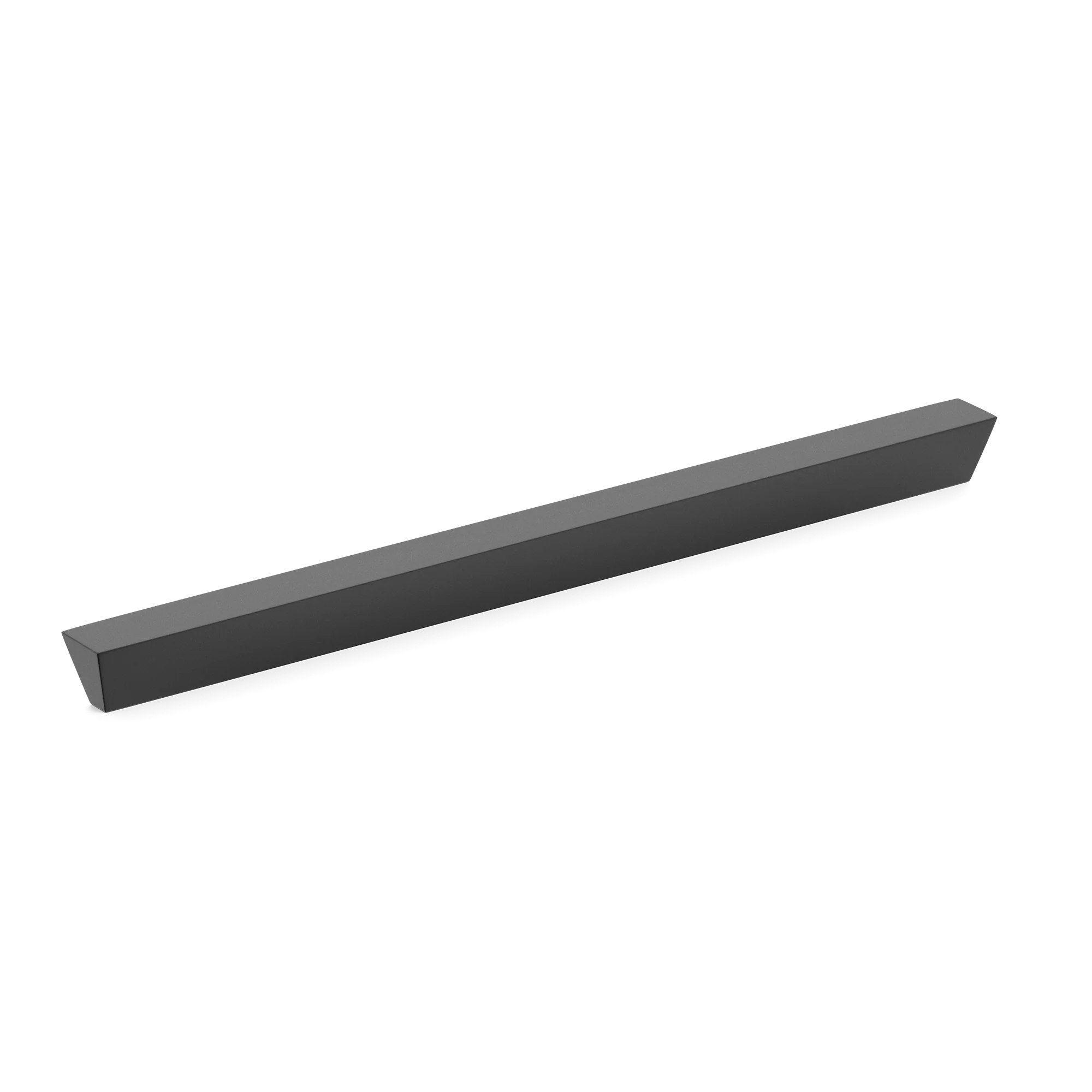 Armac Martin Croxford Pull Handle in 114mm / Matt Black Lacquered