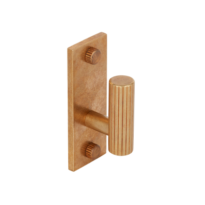 Armac Martin MIX Straight Knurled Single Vertical Wall Hook