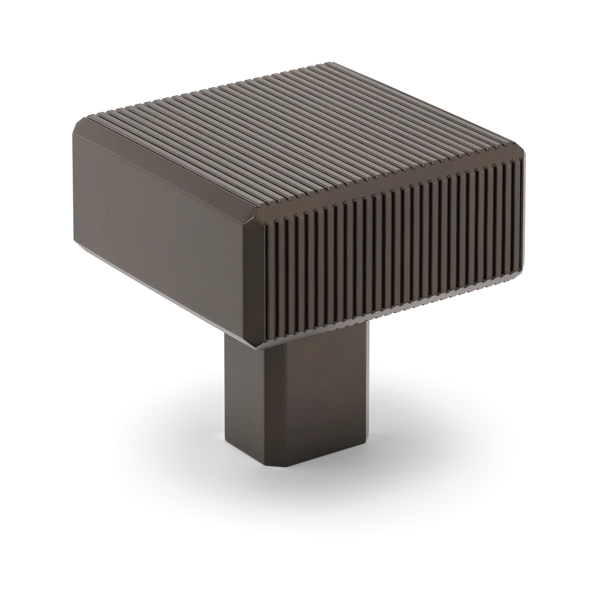Armac Martin Digbeth Ridged Knob without Backplate in 32mm / Dark Bronze