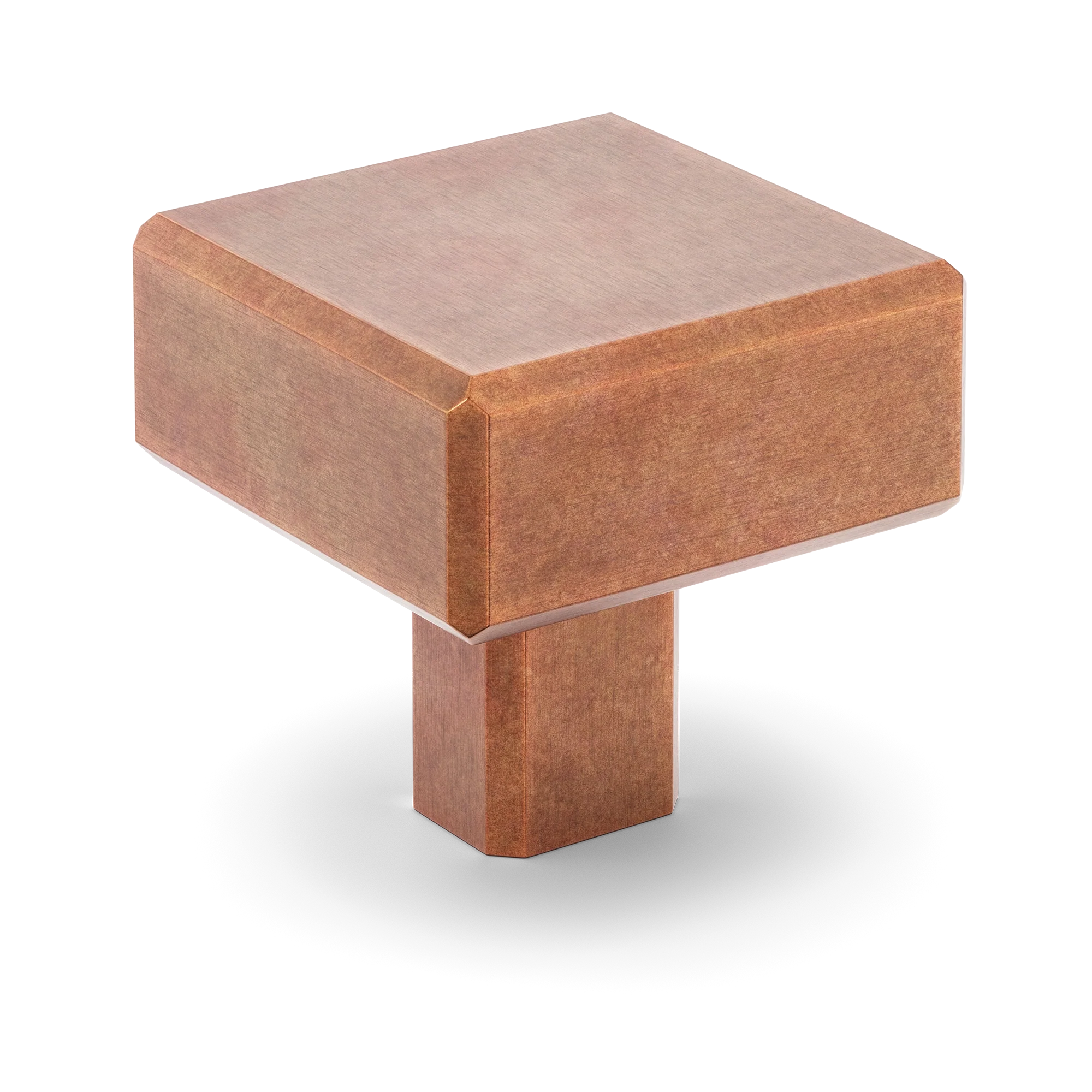 Armac Martin Digbeth Plain Cabinet Knob without Backplate in 32mm / Aged Copper