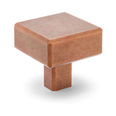 Armac Martin Digbeth Plain Cabinet Knob without Backplate in 32mm / Aged Copper