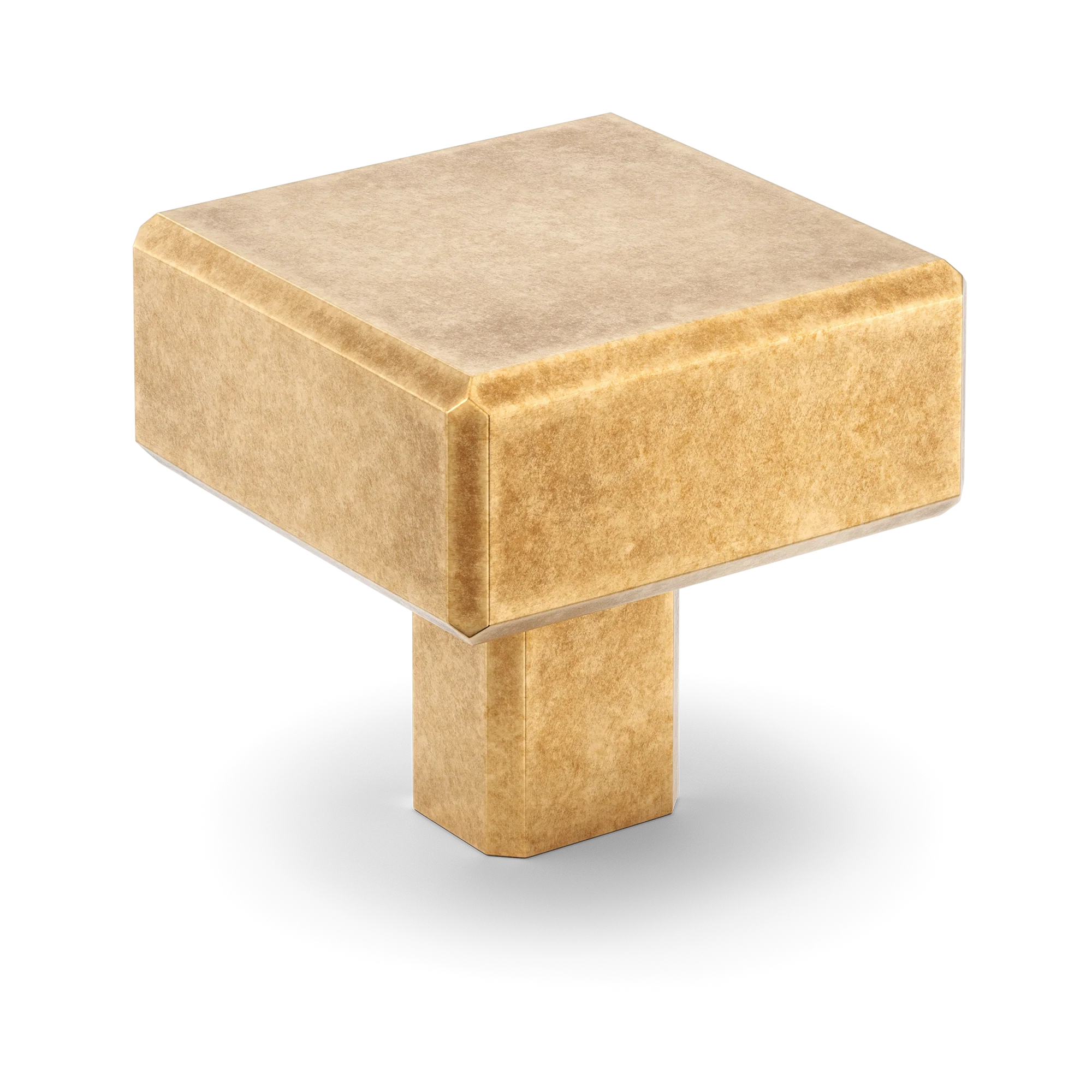 Armac Martin Digbeth Plain Cabinet Knob without Backplate in 32mm / Burnished Brass