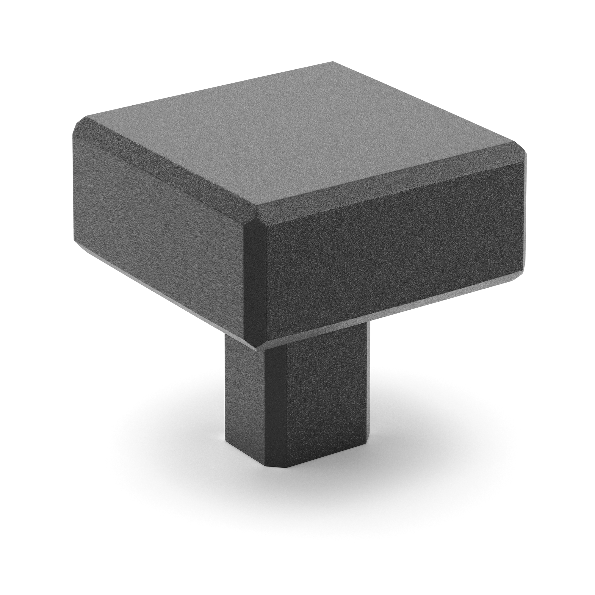 Armac Martin Digbeth Plain Cabinet Knob without Backplate in 32mm / Matt Black Lacquered