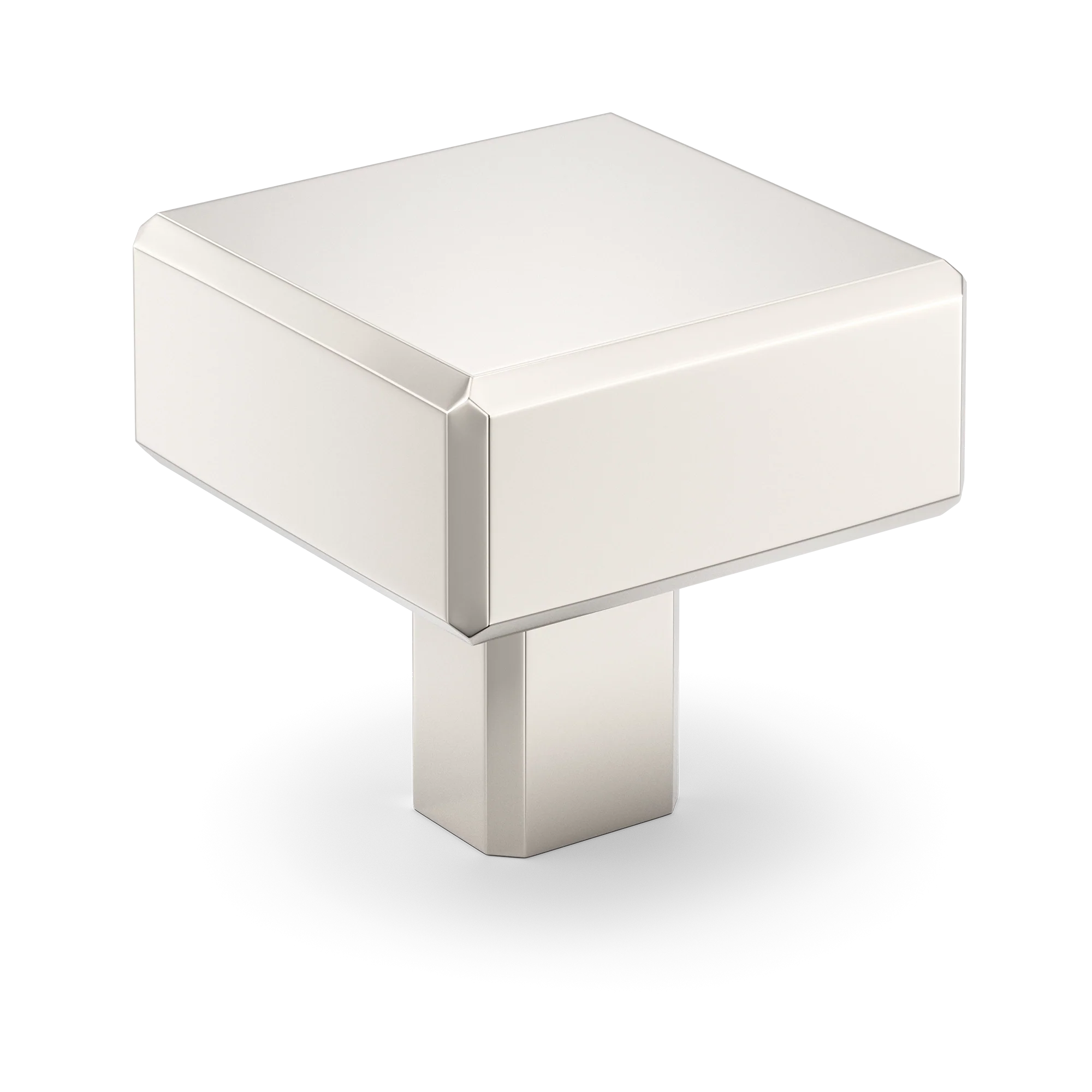 Armac Martin Digbeth Plain Cabinet Knob without Backplate in 32mm / Polished Nickel Plate