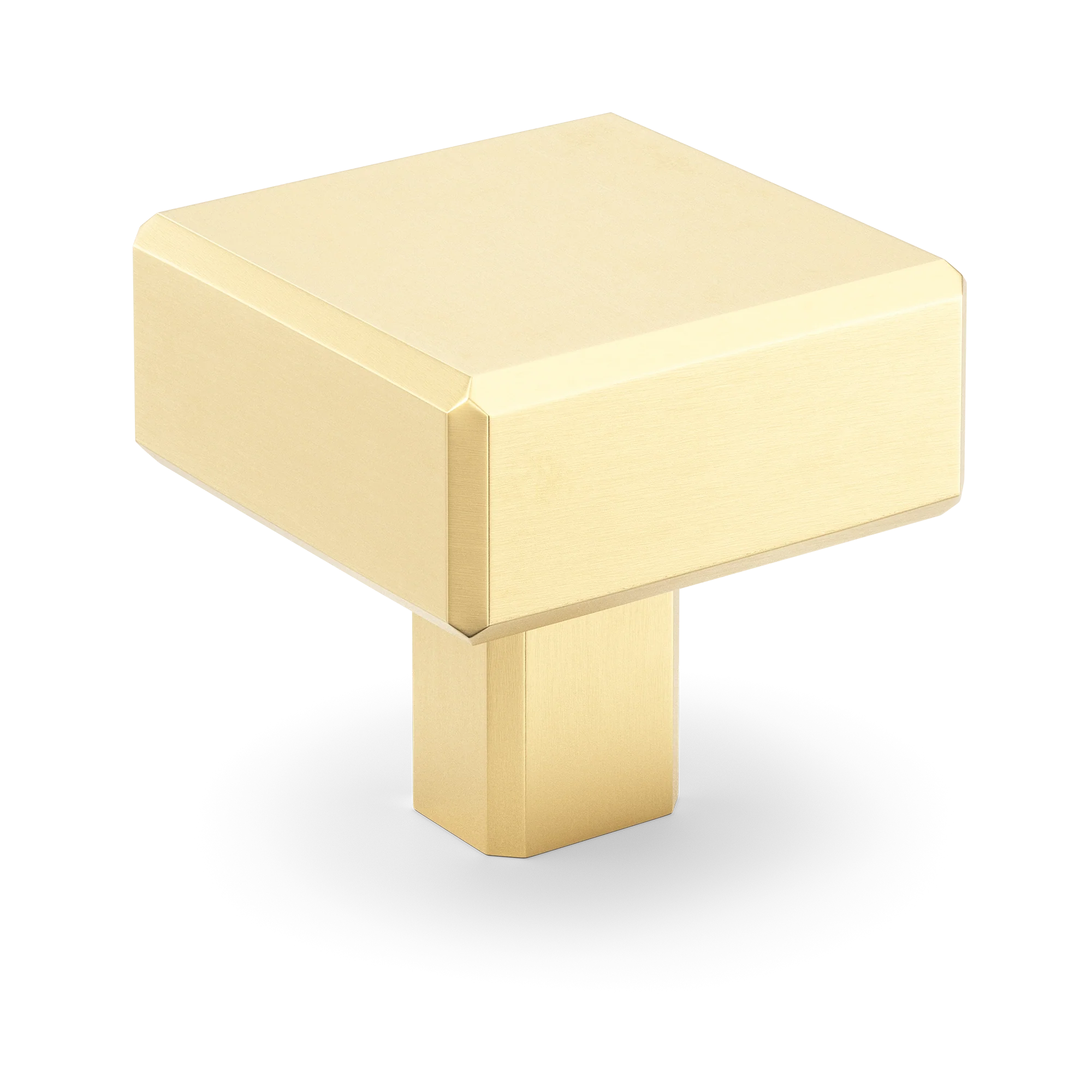Armac Martin Digbeth Plain Cabinet Knob without Backplate in 32mm / Satin Brass Satin Lacquered