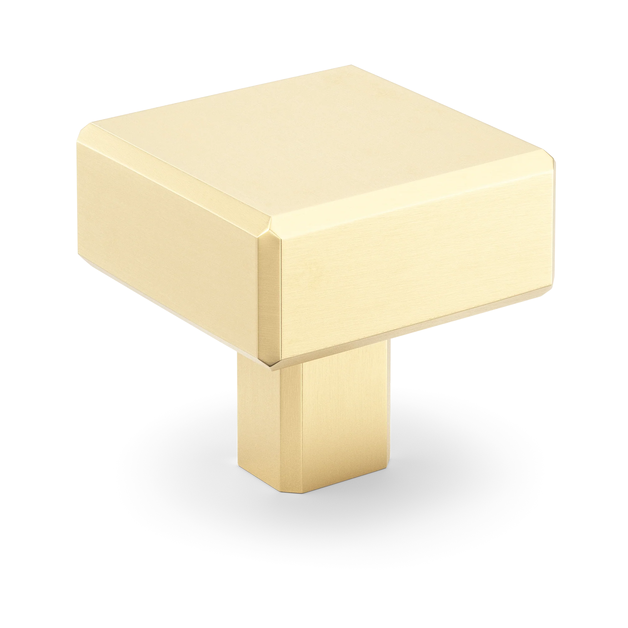 Armac Martin Digbeth Plain Cabinet Knob without Backplate in 32mm / Satin Brass Unlacquered