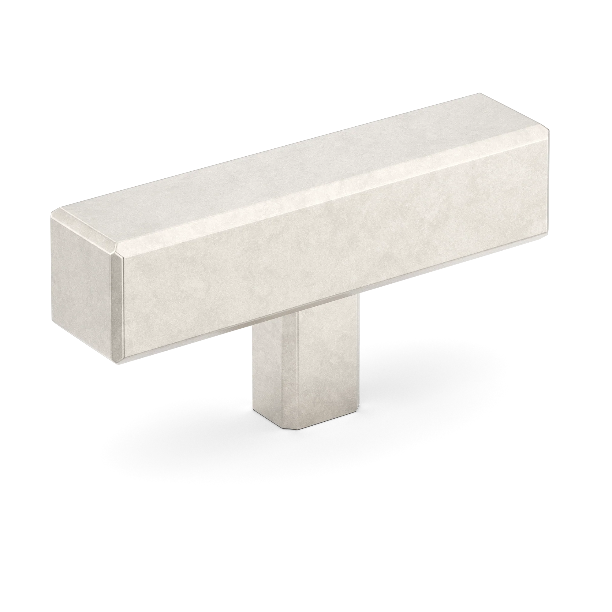 Armac Martin Digbeth Plain T-bar without Backplate in 67mm / Barrelled Nickel Plate