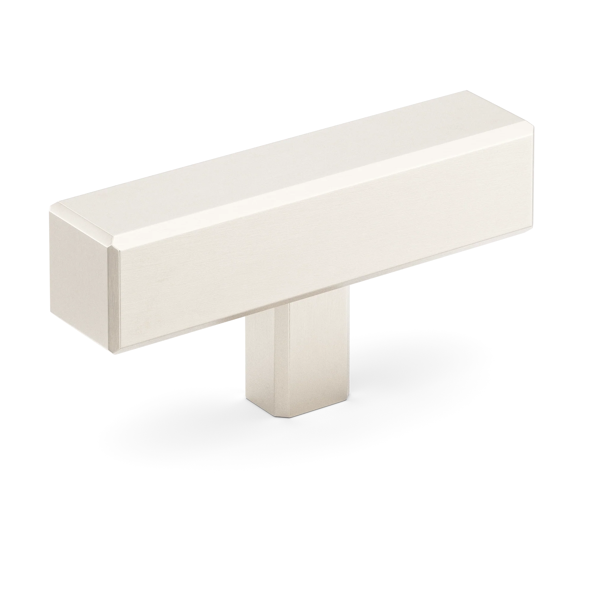 Armac Martin Digbeth Plain T-bar without Backplate in 67mm / Satin Nickel Plate