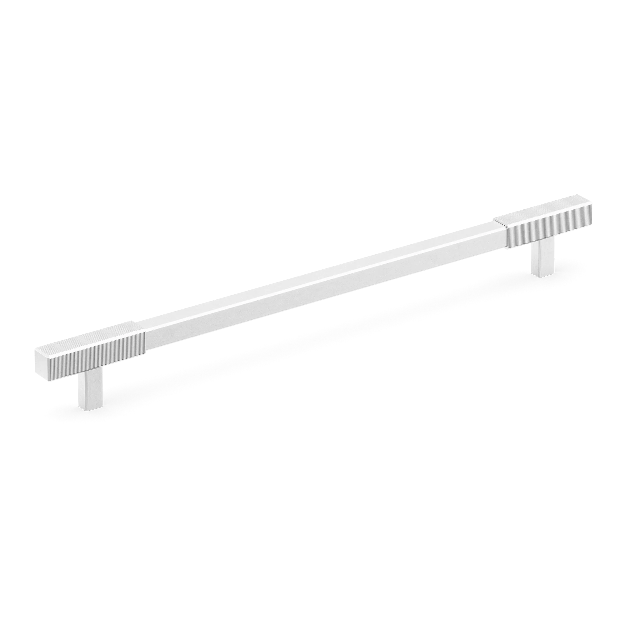 Armac Martin Digbeth Ridged Appliance Pull without Backplate in 384mm / Satin Chrome Plate